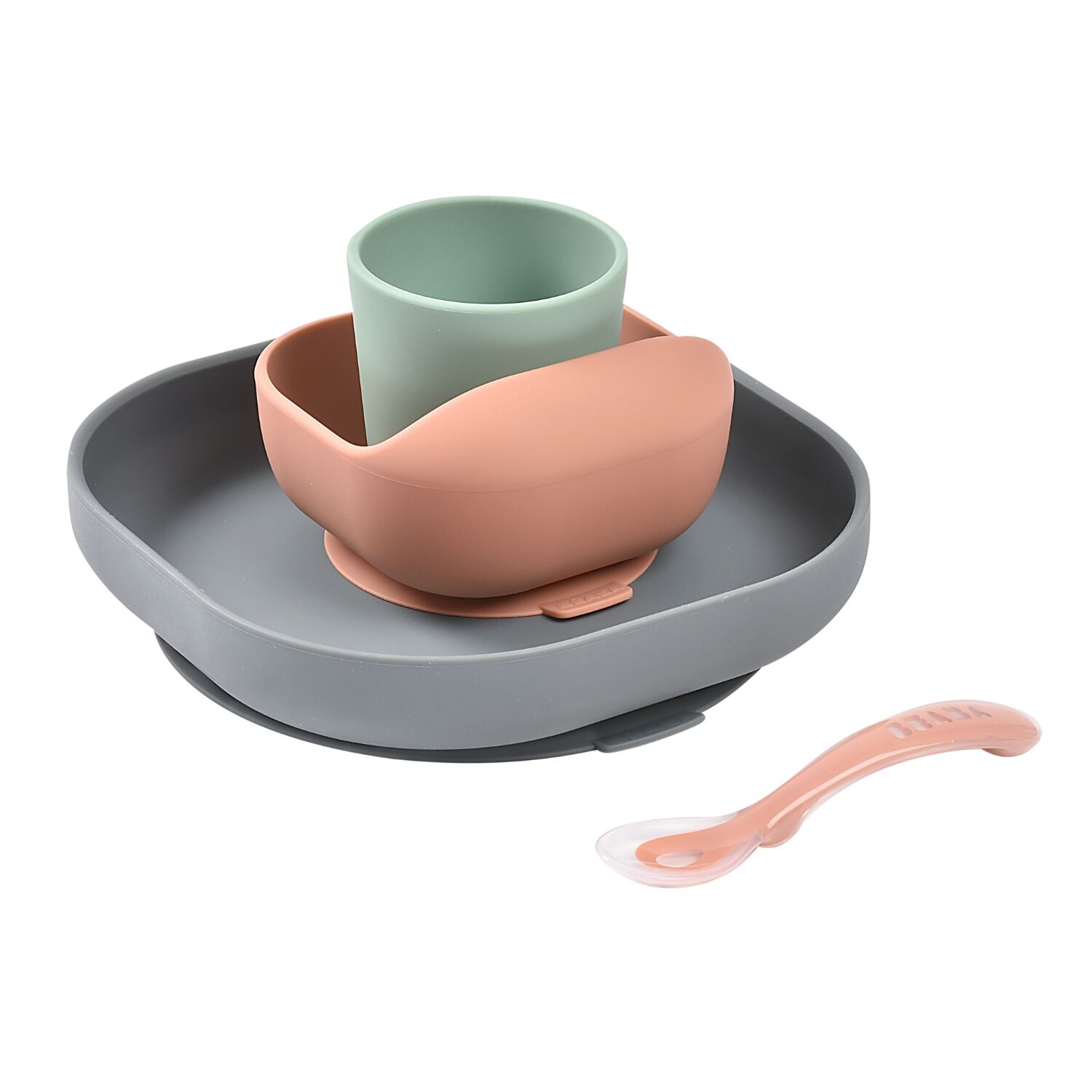 BEABA, Mineral silicone meal box