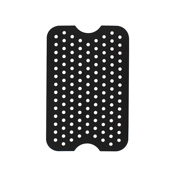 Set of 2 rectangular baking mats
19.5x13cm in black silicone