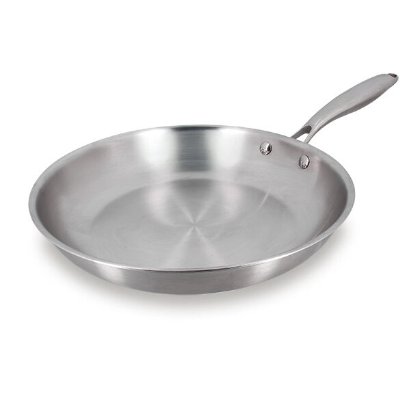 Trinox 28cm stainless steel frying pan