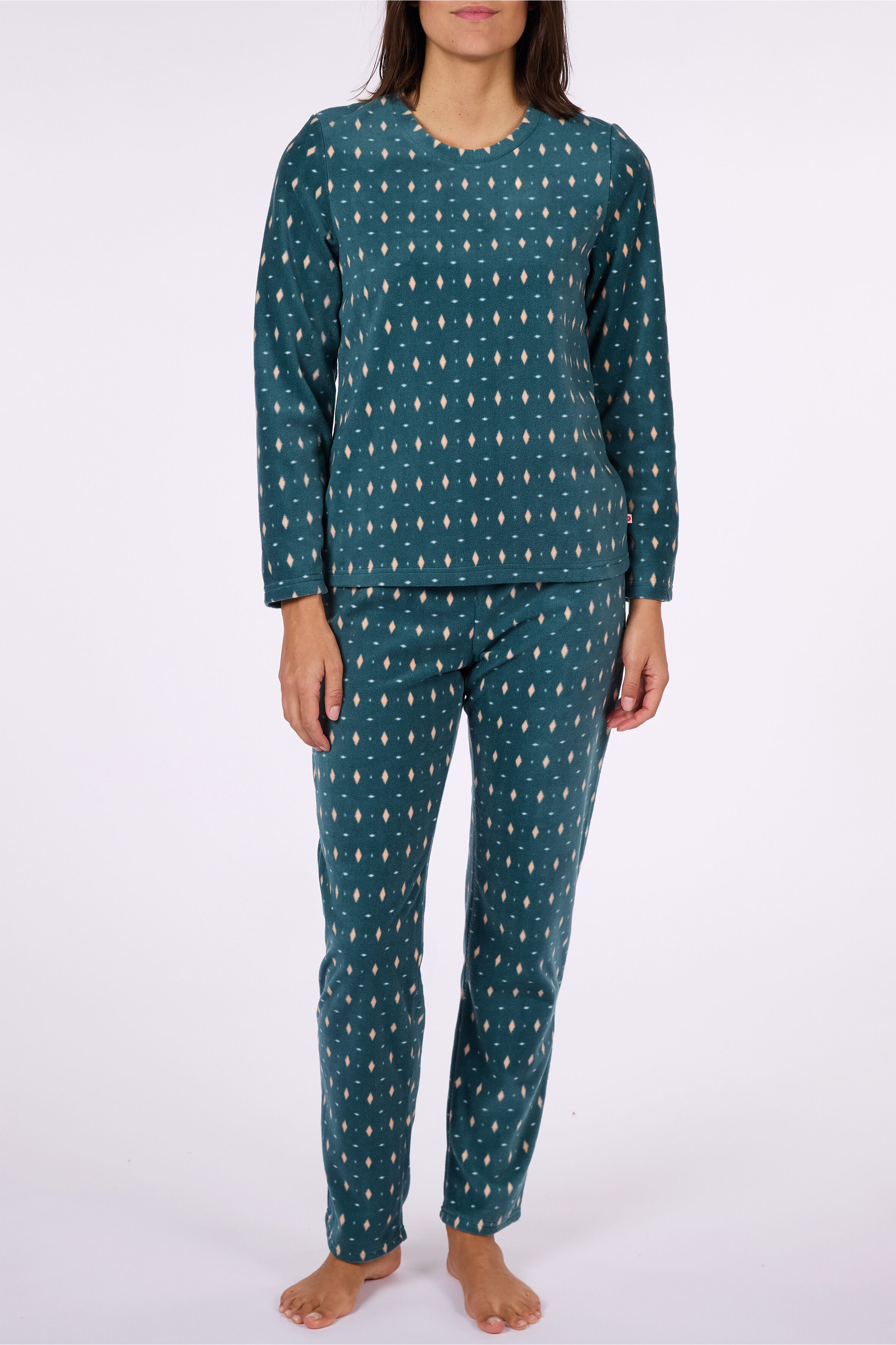 Lot de 18 - Pyjama Femme à Motifs Diamants – DODO – Réf. DF.CHAMO.PYP