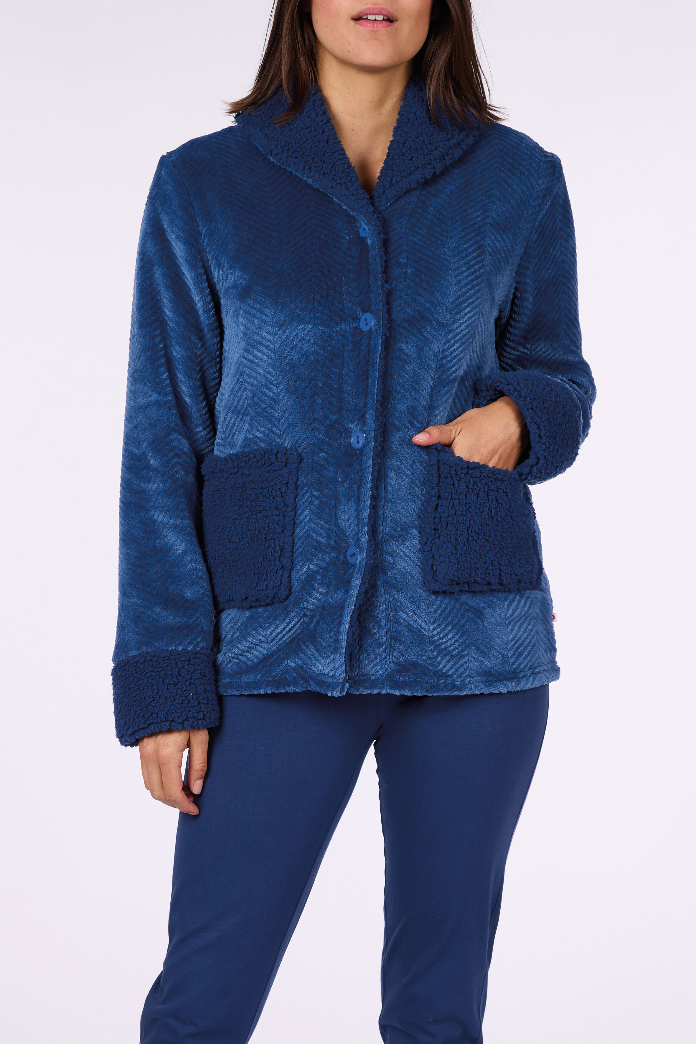 Lot de 18 - Veste Femme en Fourrure Embossée – Marque DODO-  Réf. DF.ETOFF.VES