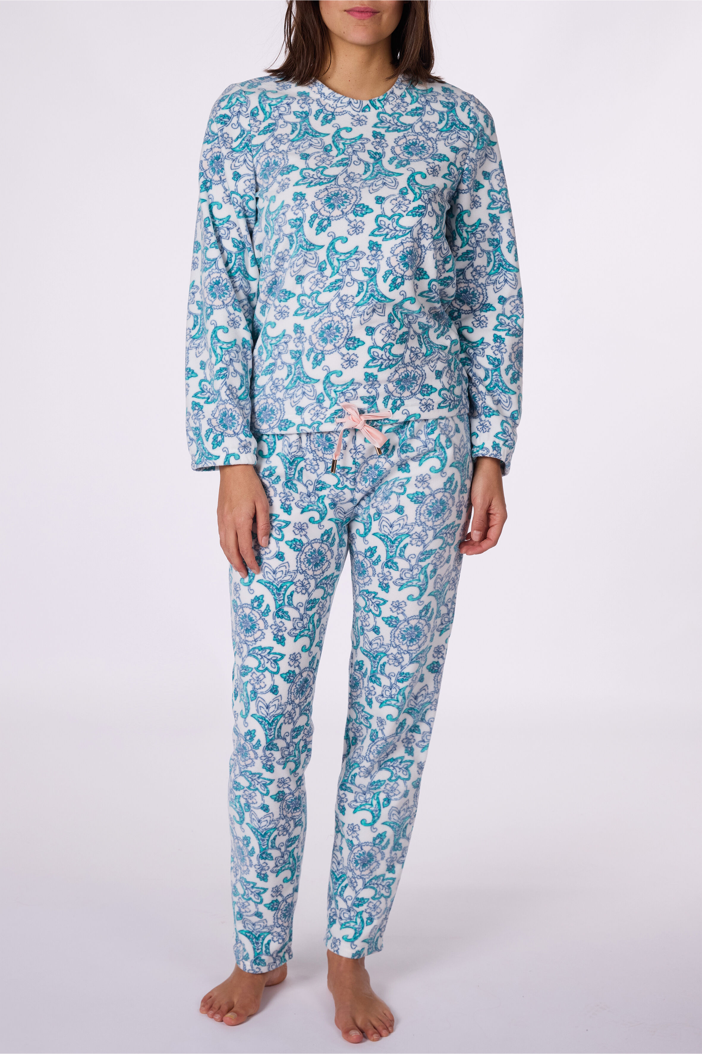 Lot de 18 - Pyjama Femme à Motifs Paisley – Marque DODO – Réf. DF.ORPHE.PYP