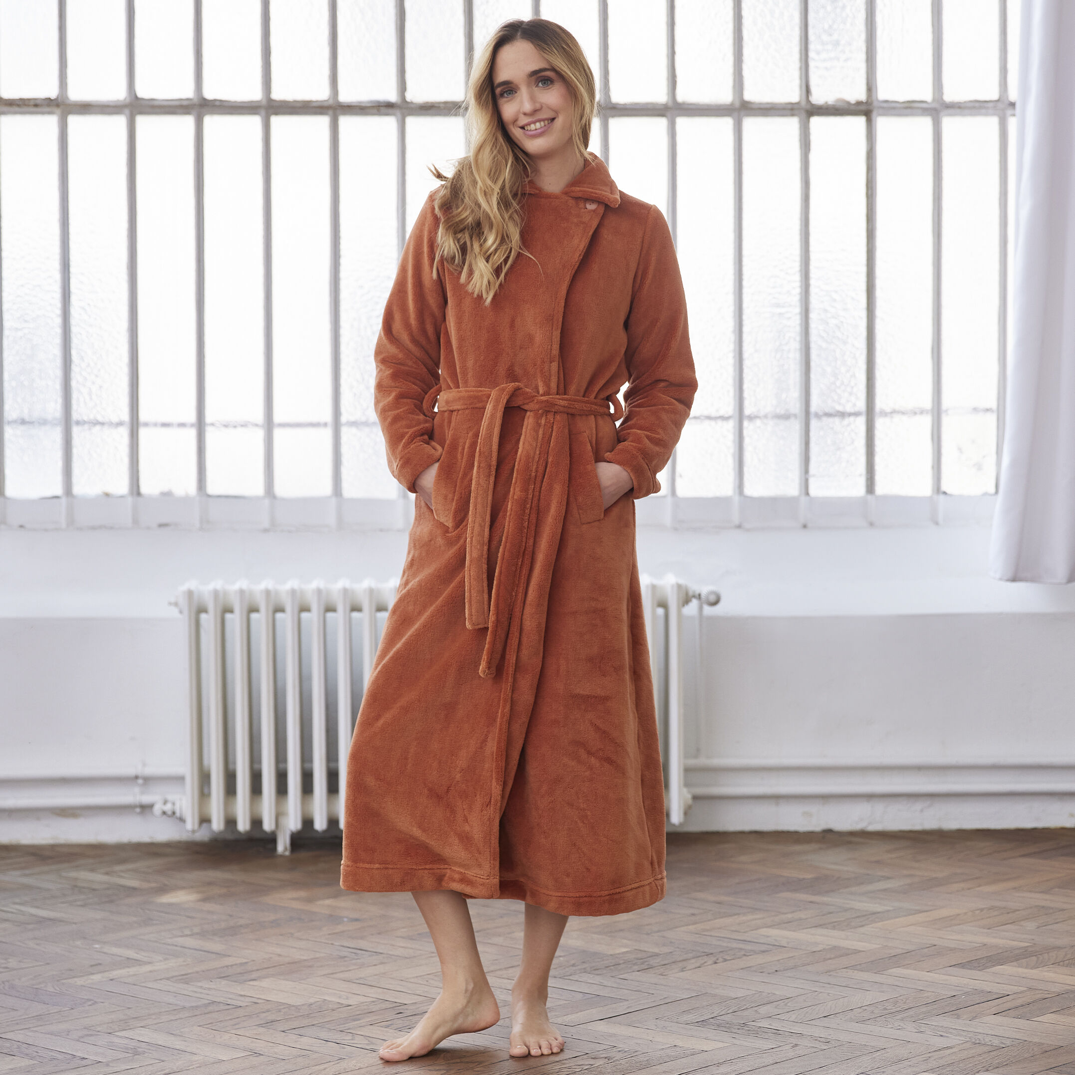 Peignoir long femme – Canat – réf. CA.MUST4.KIML