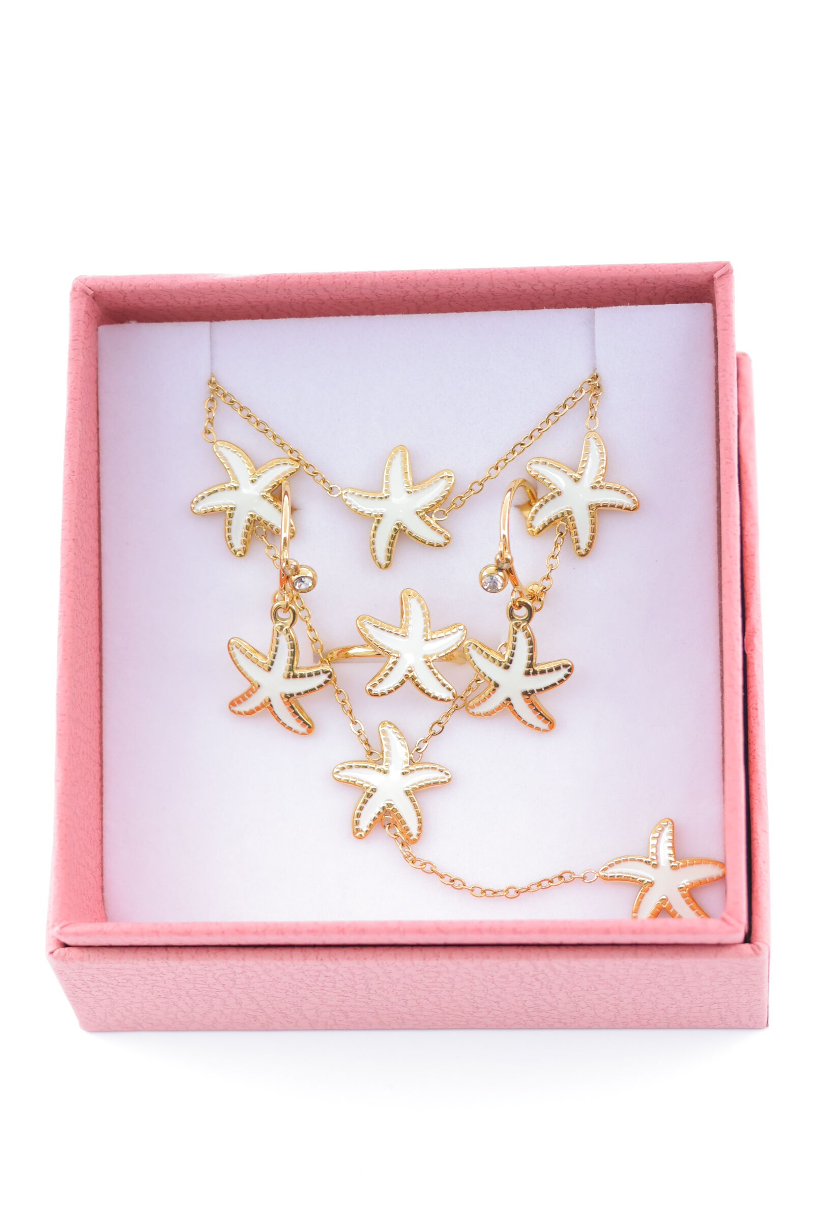 Set di gioielli con scatola in acciaio inossidabile - A1818EDOB