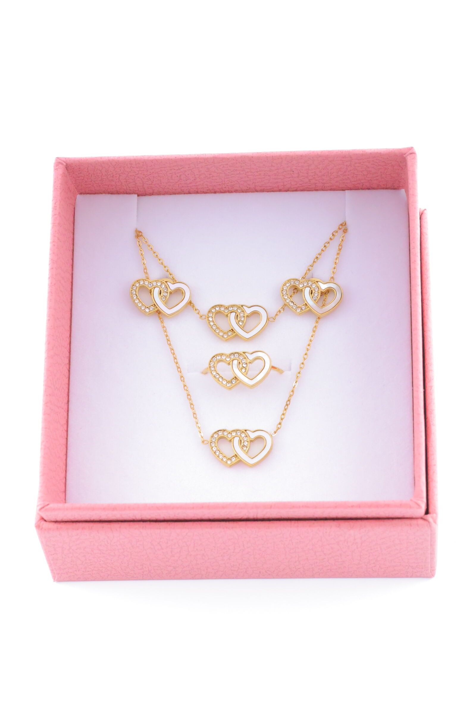 Set di gioielli con scatola in acciaio inossidabile - ZC19EB