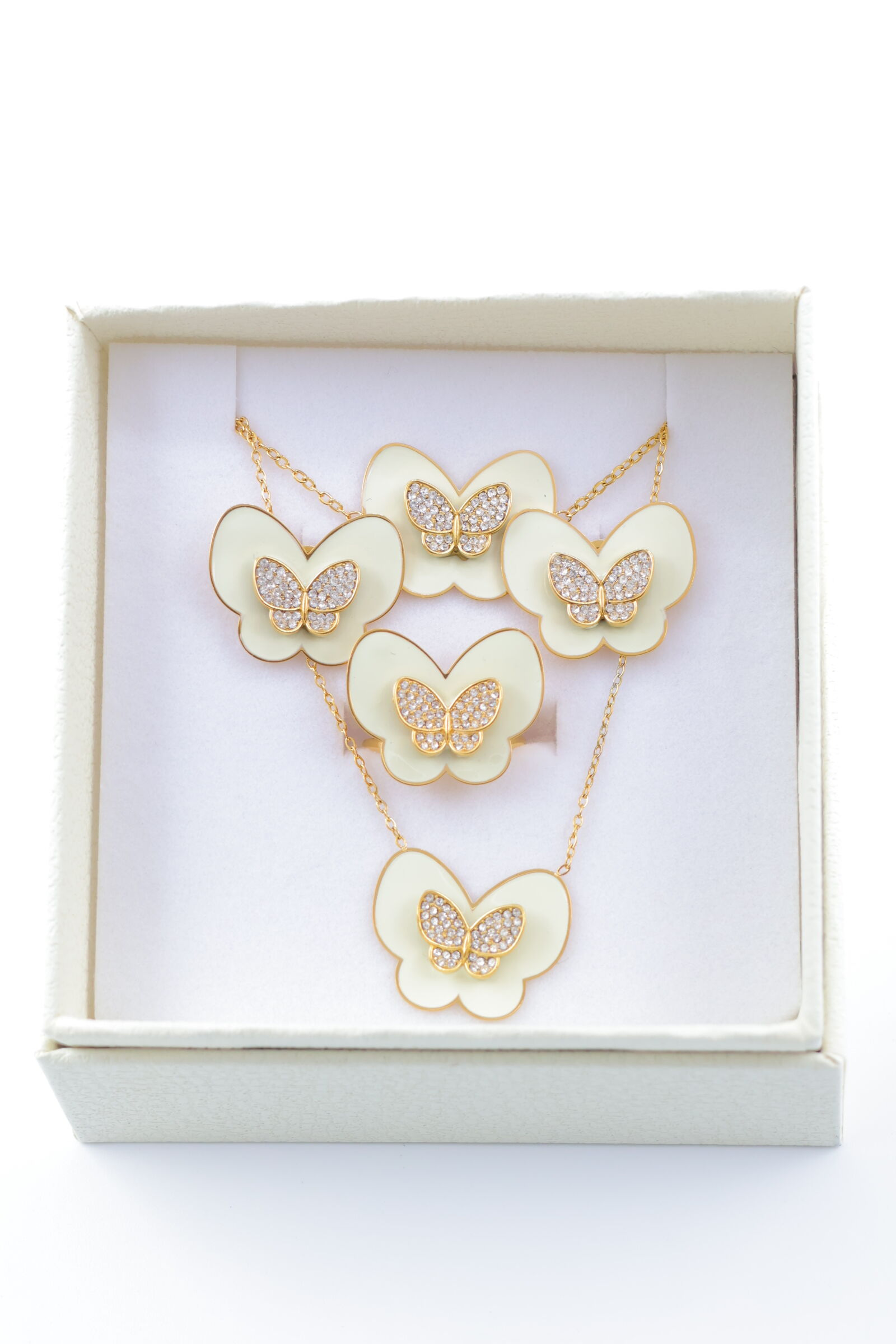 Set di gioielli con scatola in acciaio inossidabile - ZC30EB