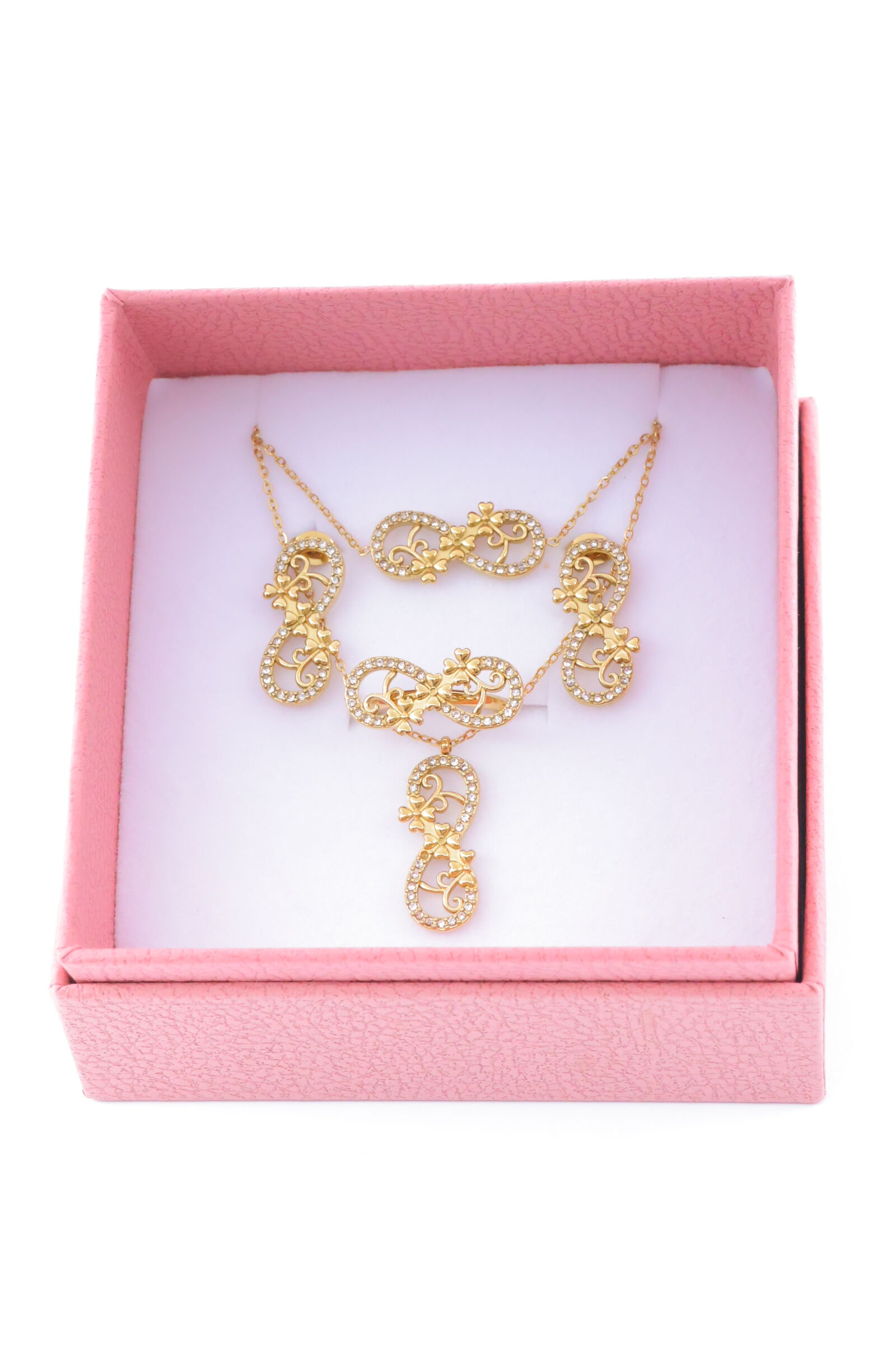 Set di gioielli con scatola in acciaio inossidabile - ZC9EB