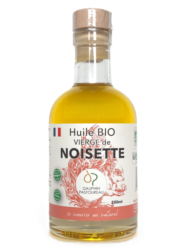 Organic virgin hazelnut oil 200ml