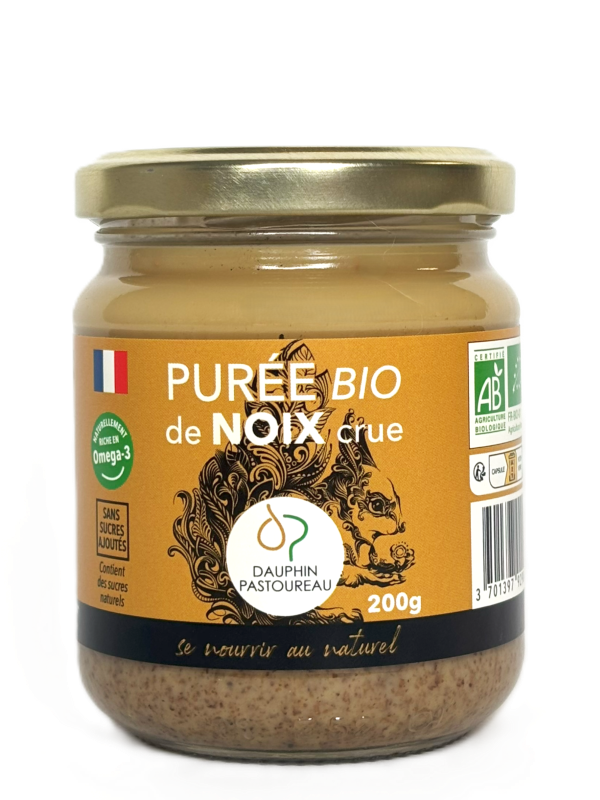 Organic Raw Walnut Puree 200g
