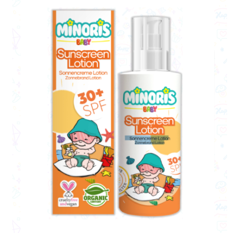Minoris Baby Sunscreen Lotion 30+ SPF 150ml