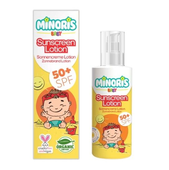 Minoris Baby Sunscreen Lotion 50+ SPF 150ml