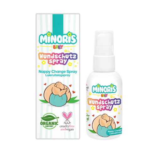Spray per il cambio del pannolino Minoris Baby 100 ml