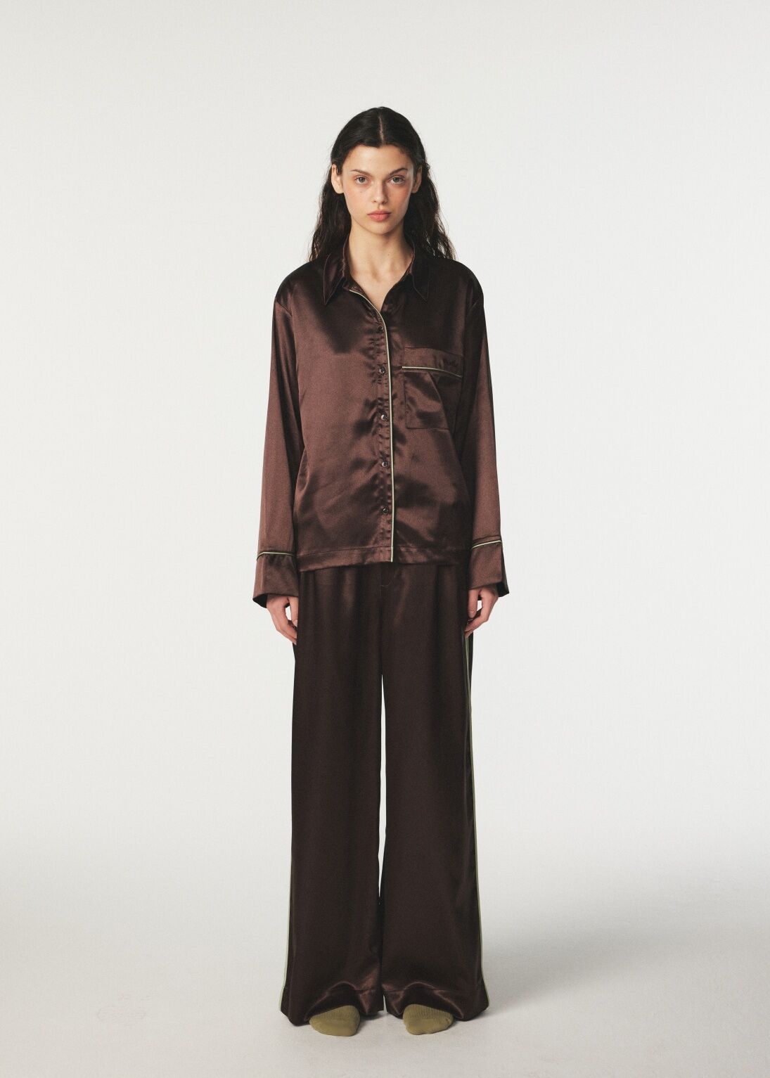 PIXIE & PEACH Mix & Match Satinhemd