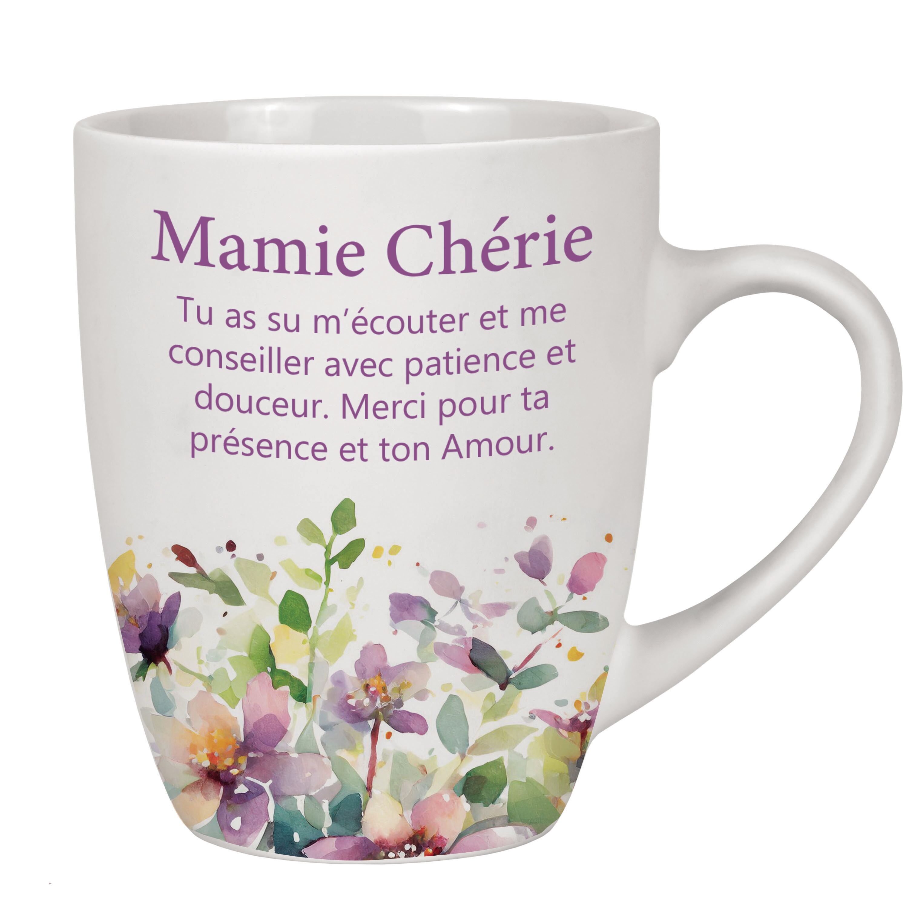 Achat Mug "Mamie Chérie" – Cadeau Mamie – Tasse Message d'Amour – Idée ...