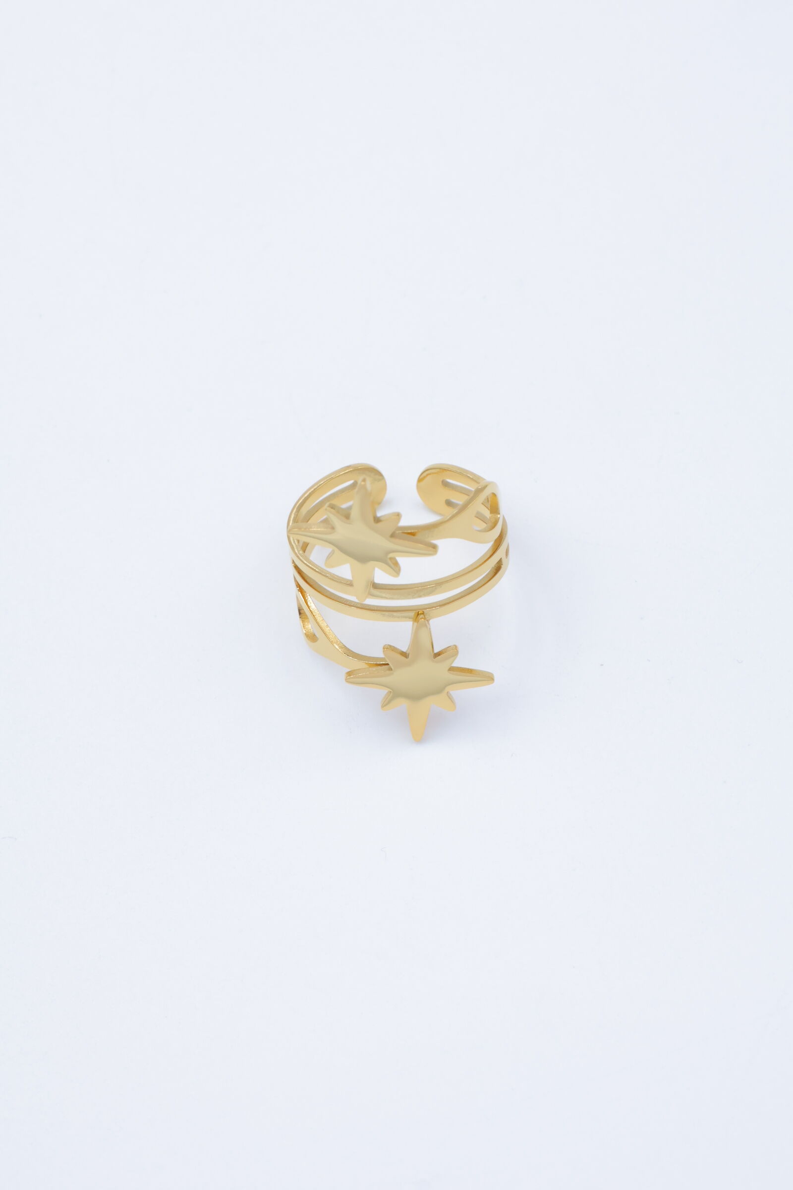 Verstellbarer Edelstahlring - E710