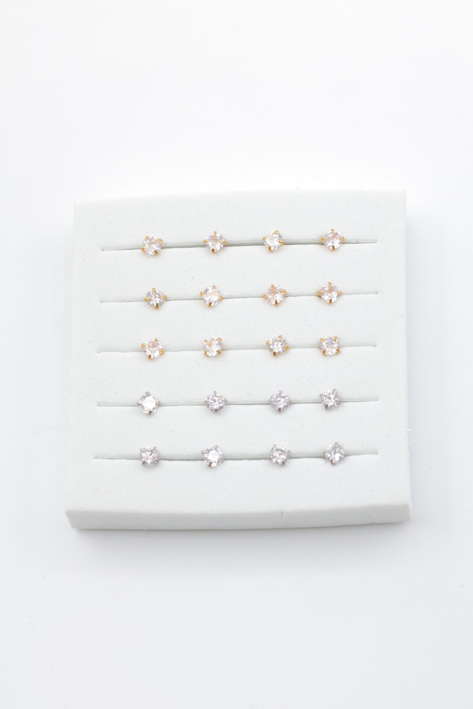 Lot de 20 piercings en acier inoxydable - PIERCING01