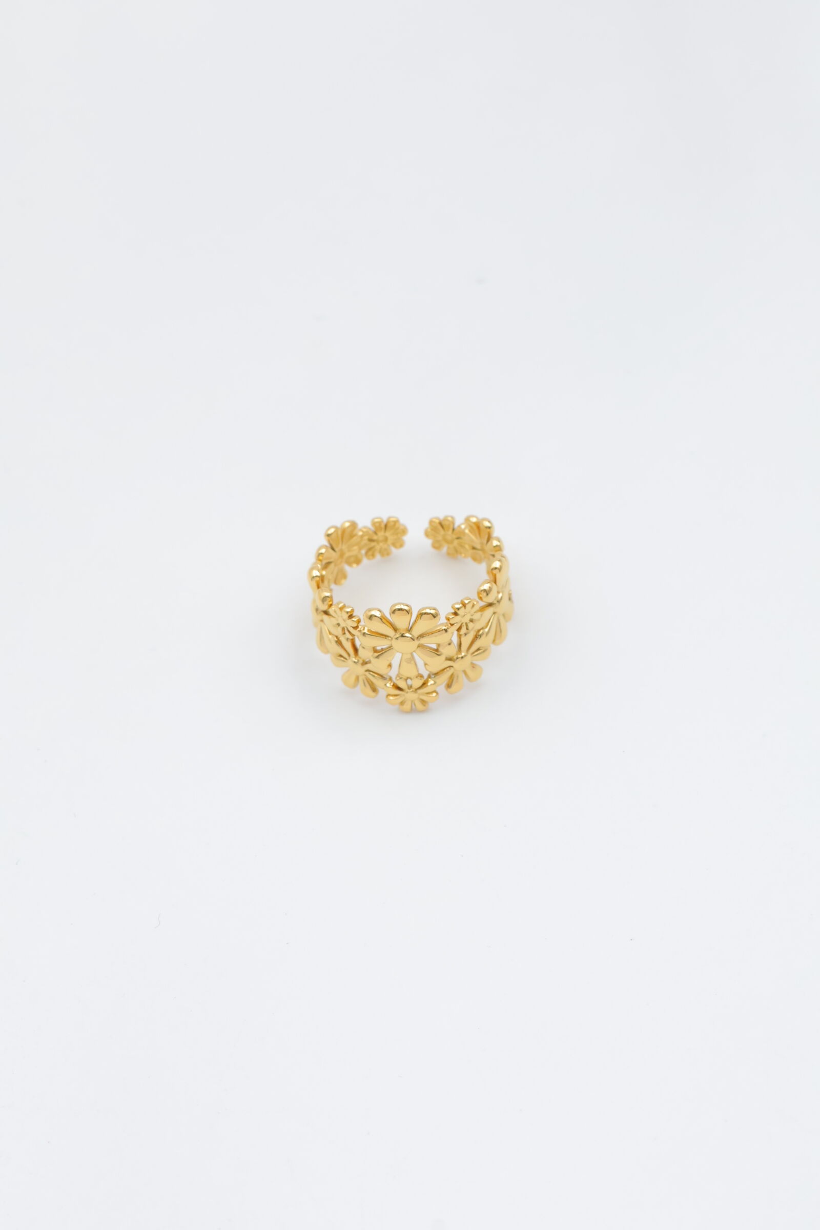 Verstellbarer Edelstahlring - ZC64