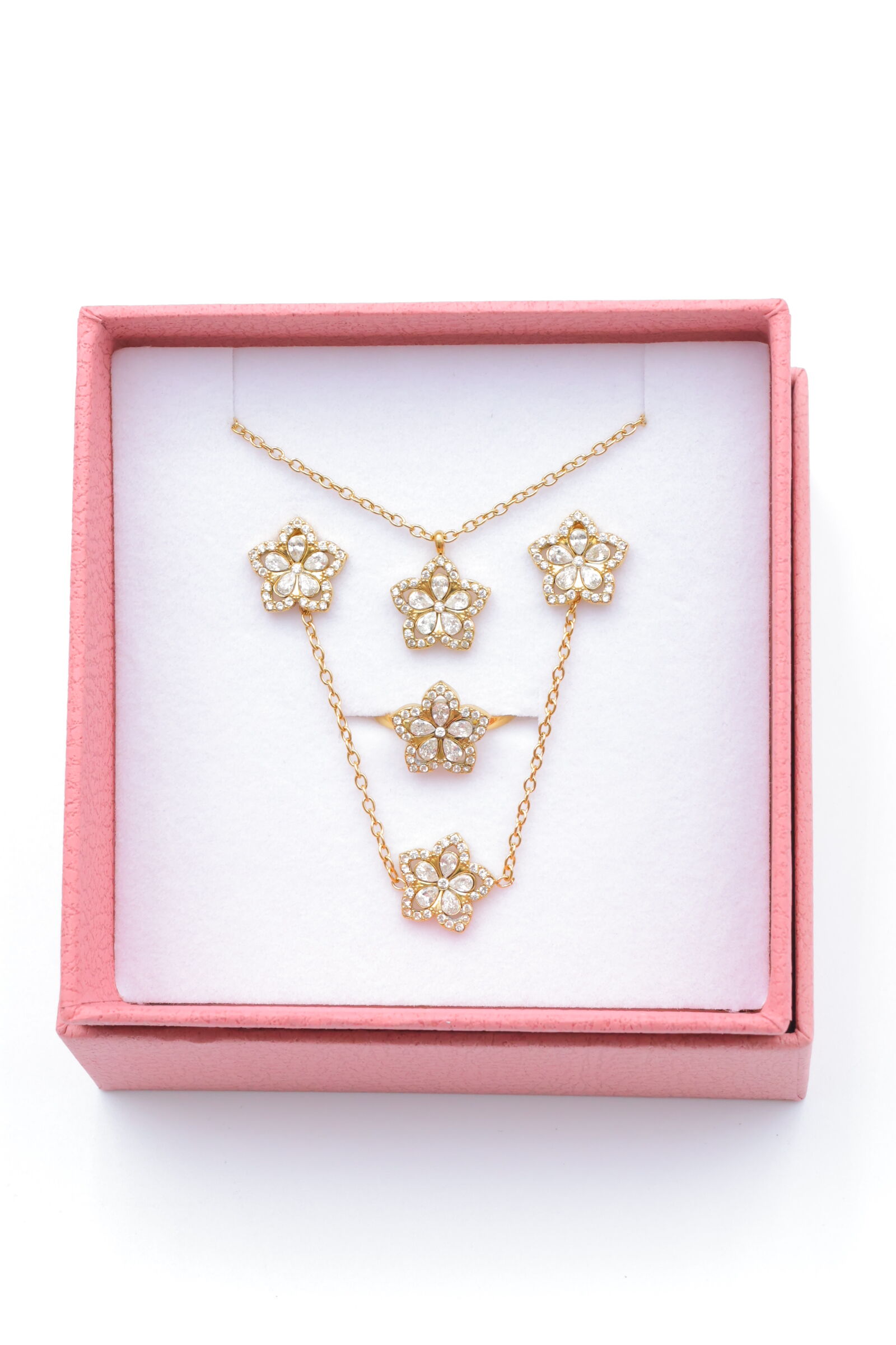 Set di gioielli con scatola in acciaio inossidabile - ZC36EB