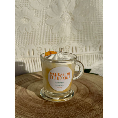 bougie Mandarine pétillante