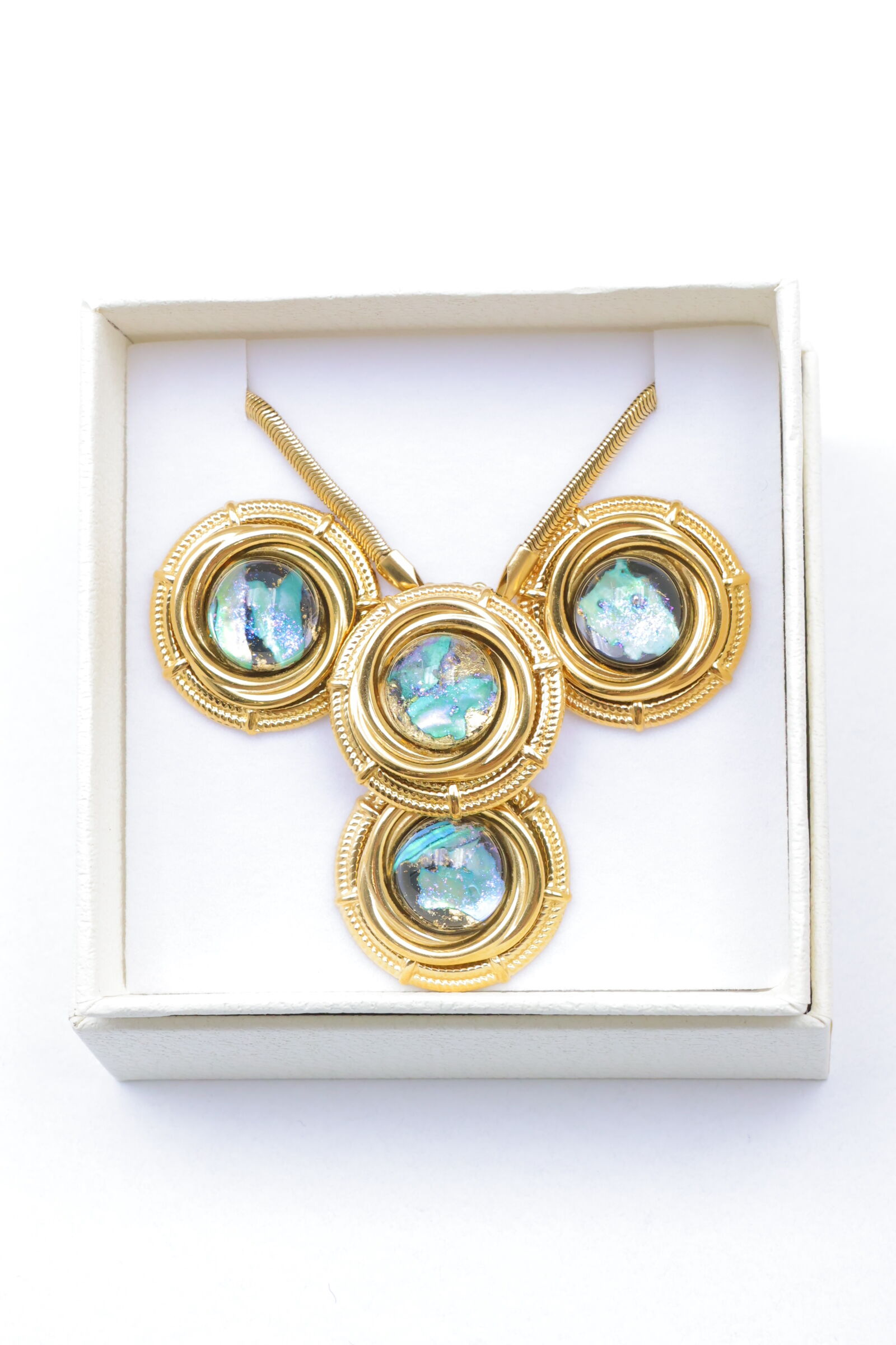 Conjunto de joyería con caja de acero inoxidable - A2265EB