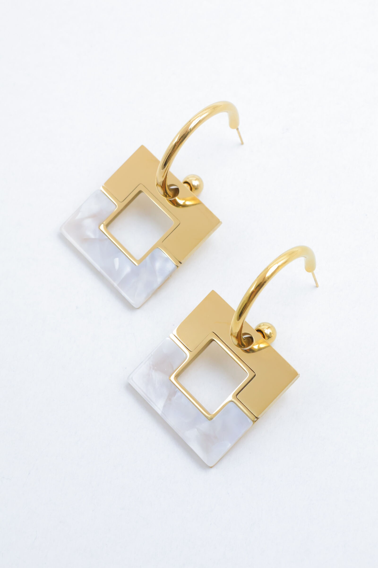 Ohrringe aus Edelstahl - J182