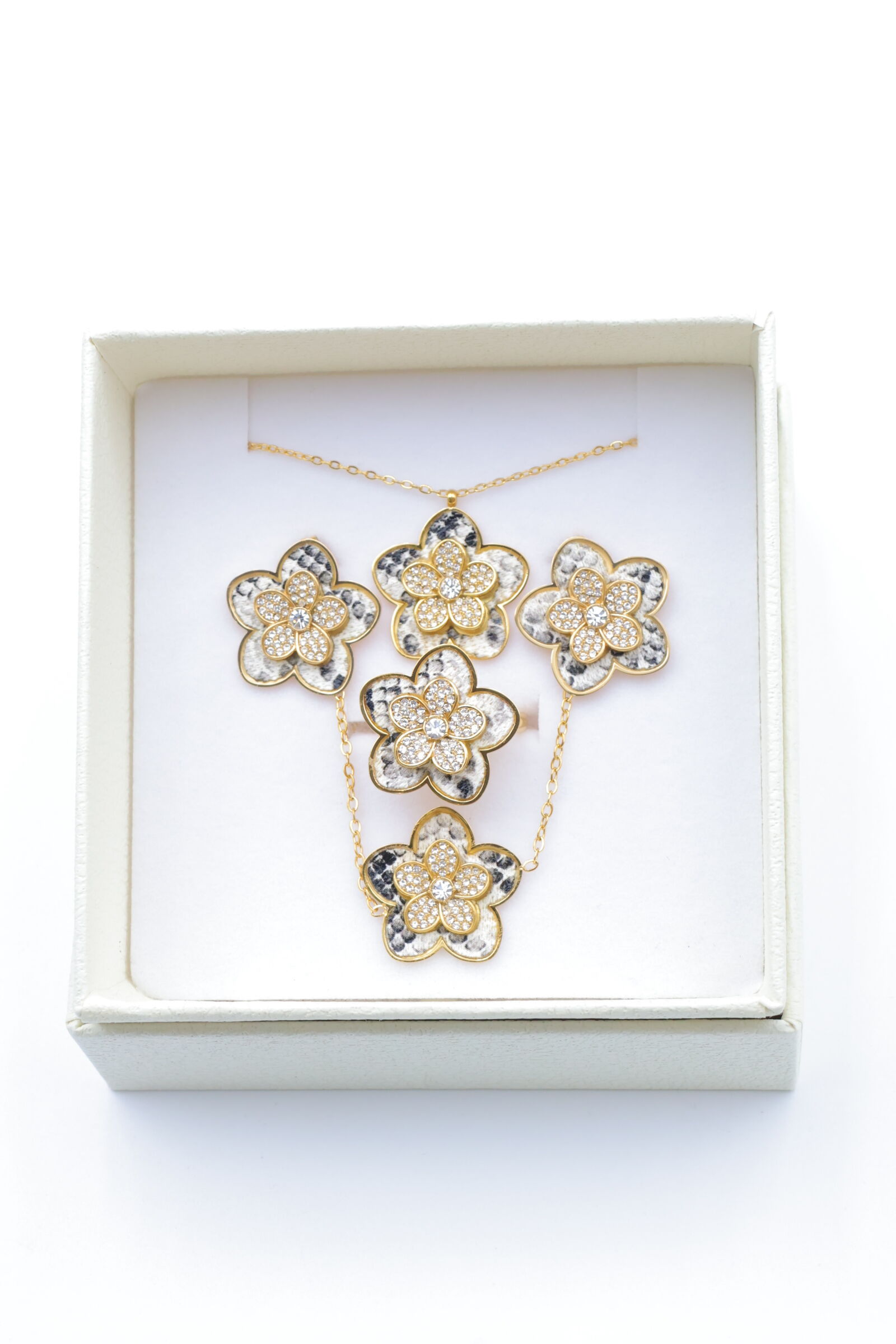 Conjunto de joyería con caja de acero inoxidable - ZC21EB