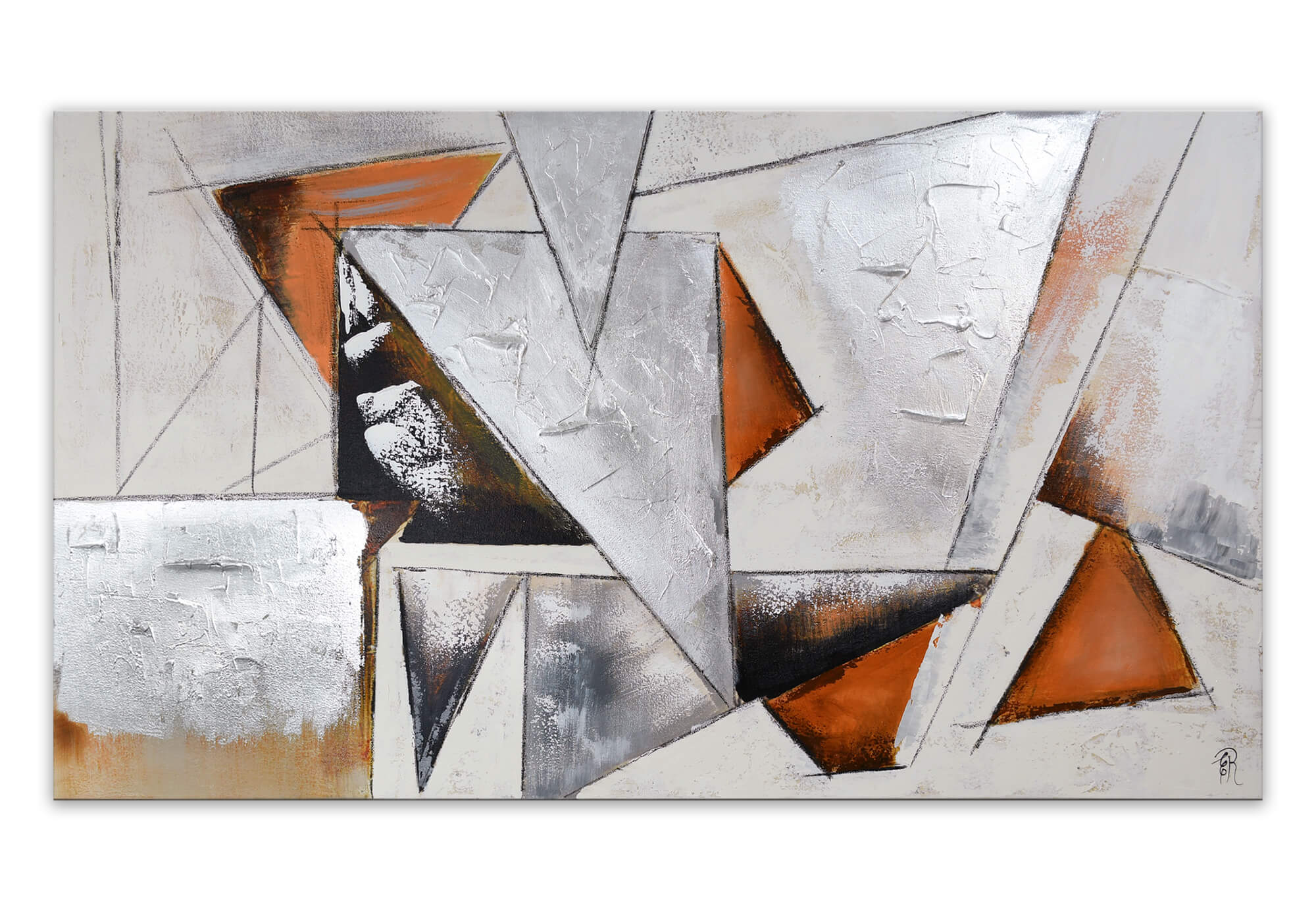 ADM - Gemälde 'Dreiecke'