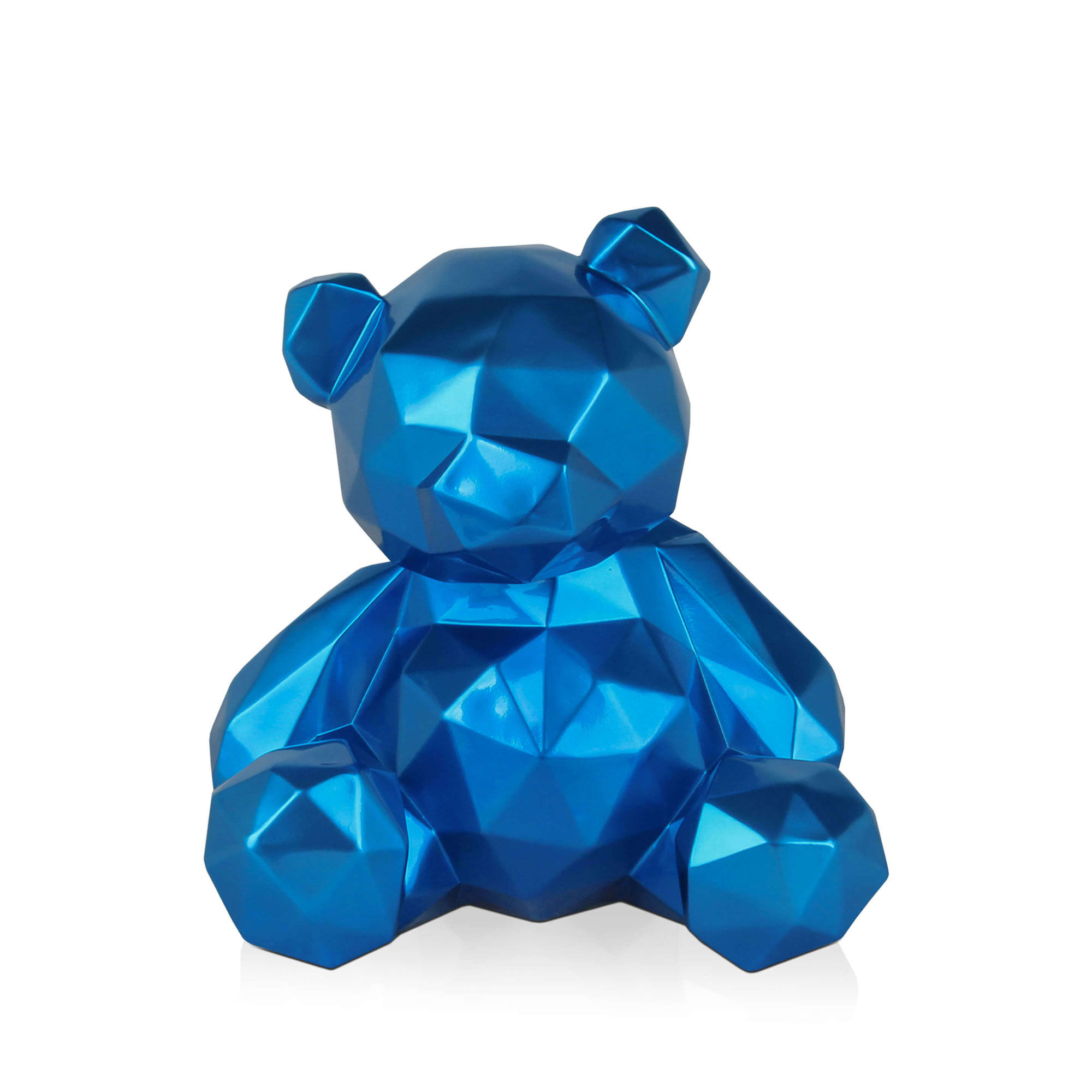 ADM - Scultura in resina 'Orsetto sfaccettato'