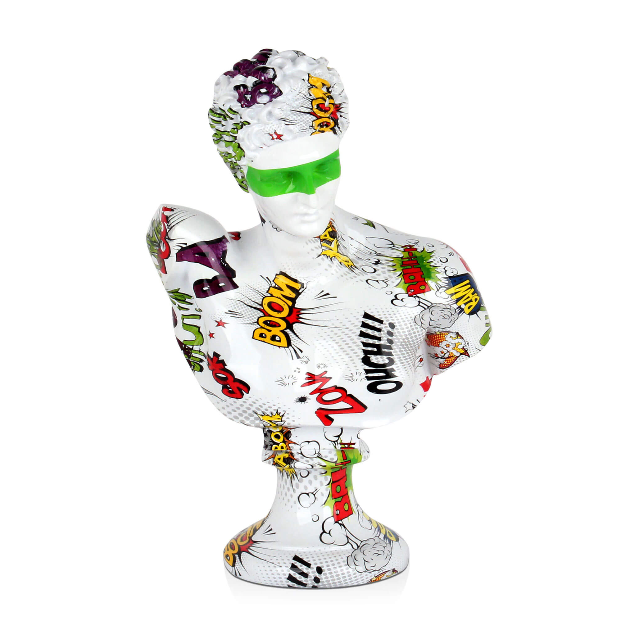 ADM - Scultura in resina 'Busto greco maschile'