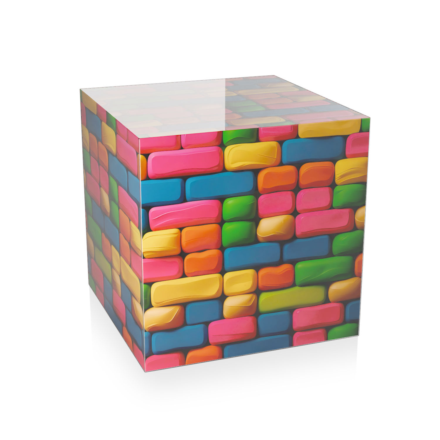 ADM – Couchtisch „Colorful Brick Cube“