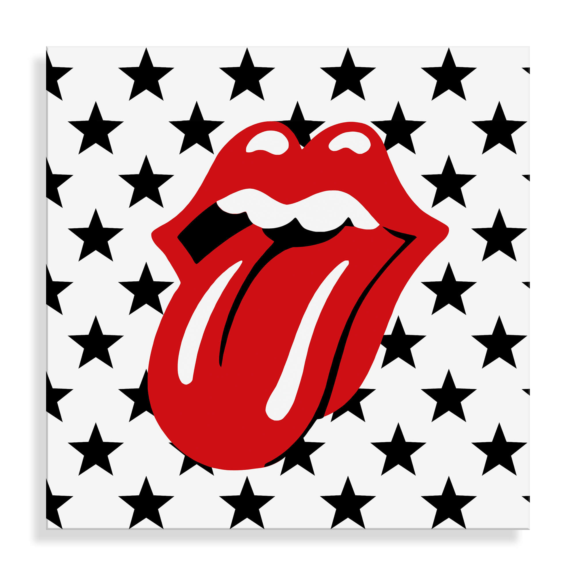 ADM - Acrylglasbild „Zunge auf Sternen“