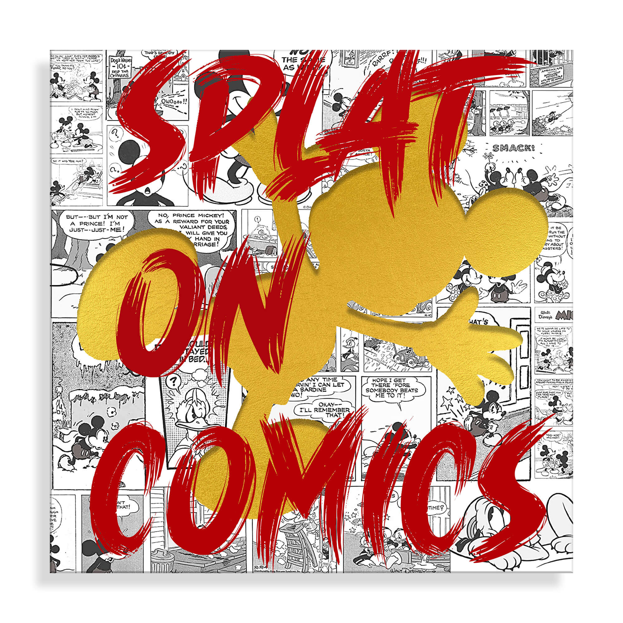 ADM – Acryldruck „Splat on Comics“