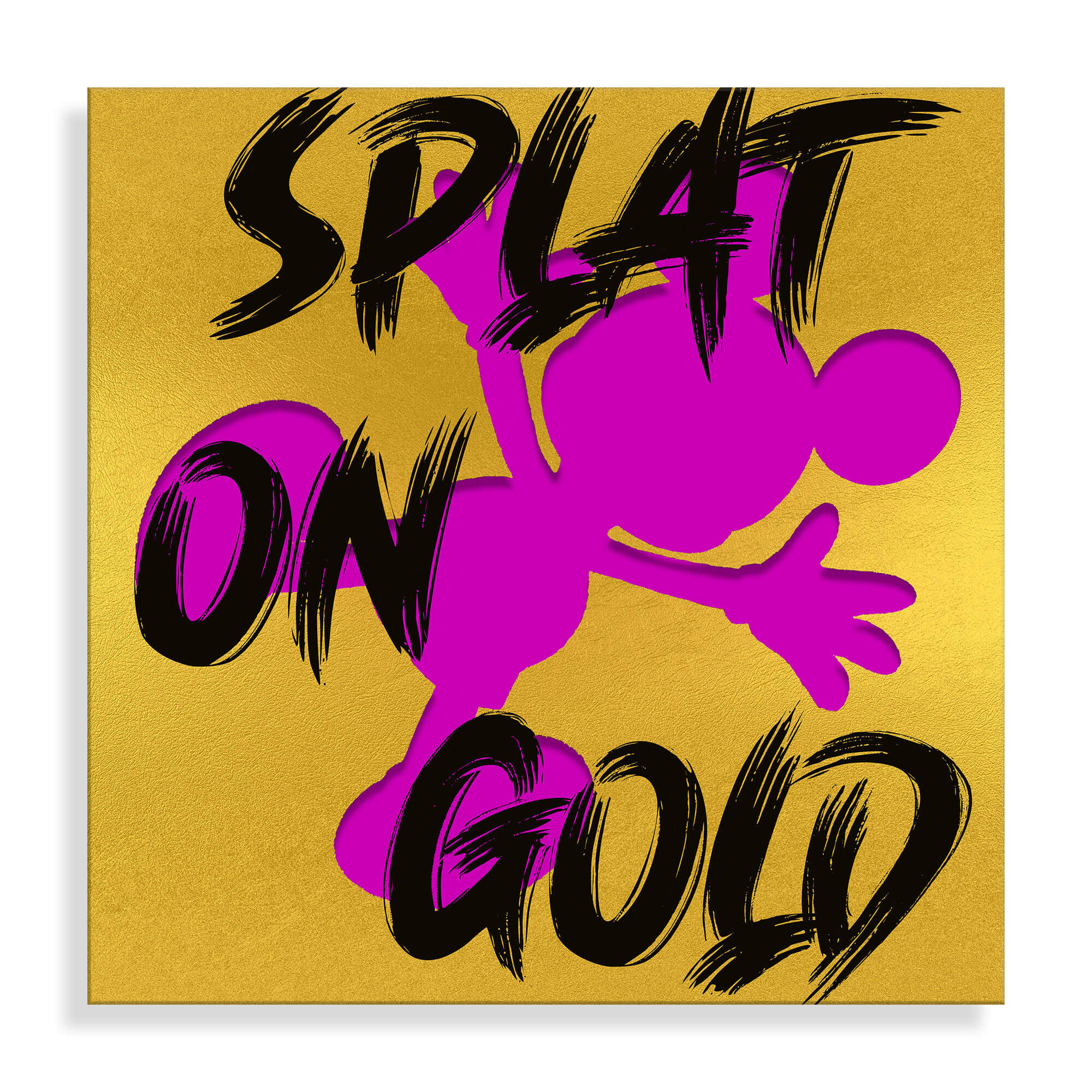 ADM – Acryldruck „Splat on Gold“