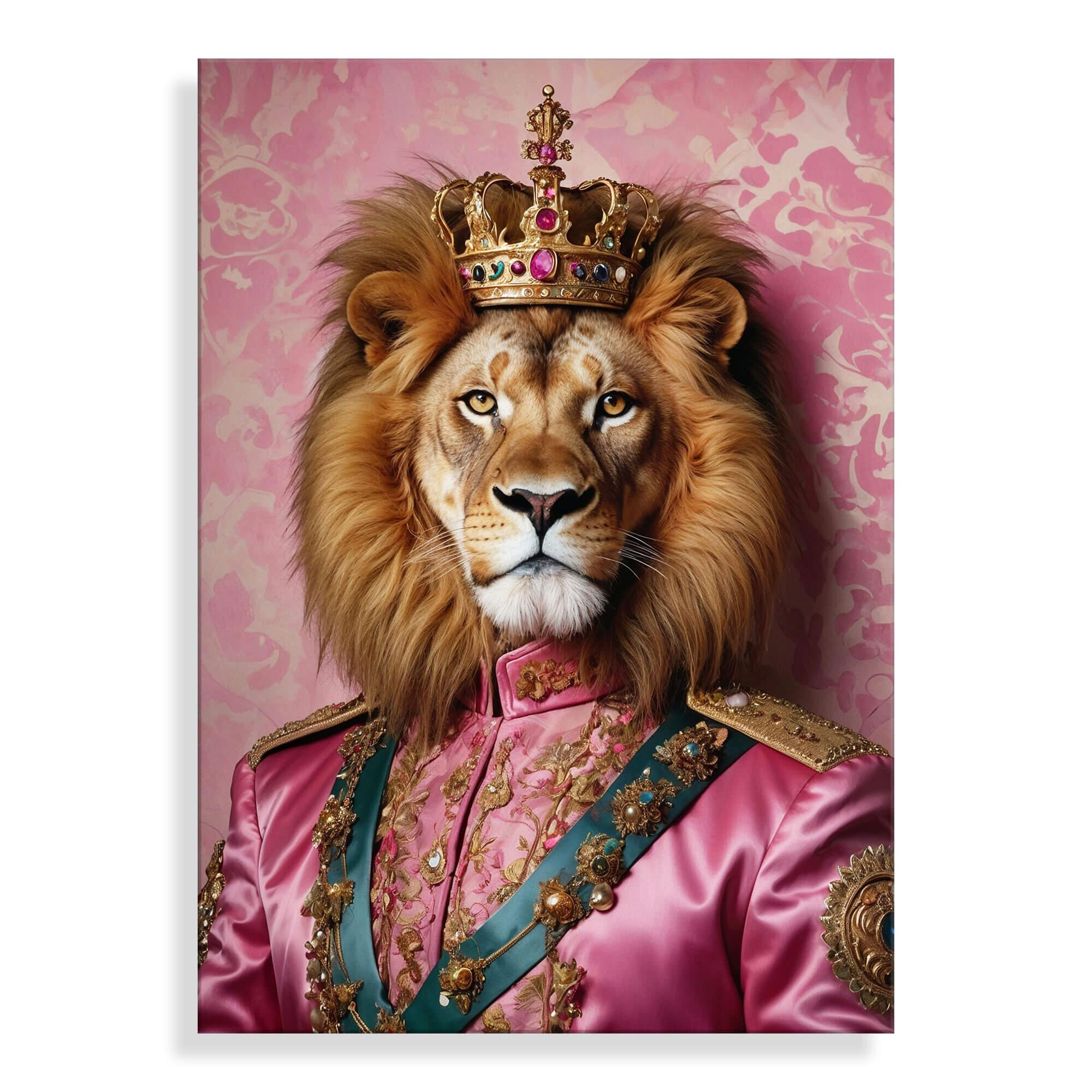 ADM – Acrylglasdruck „Leone Imperial Pink Parade“