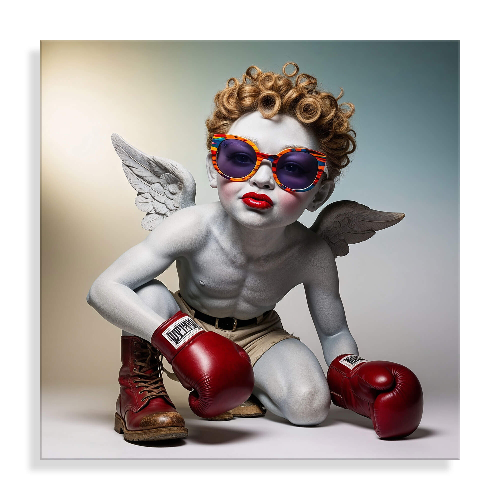 ADM - Acryldruck 'Putto Boxeur'