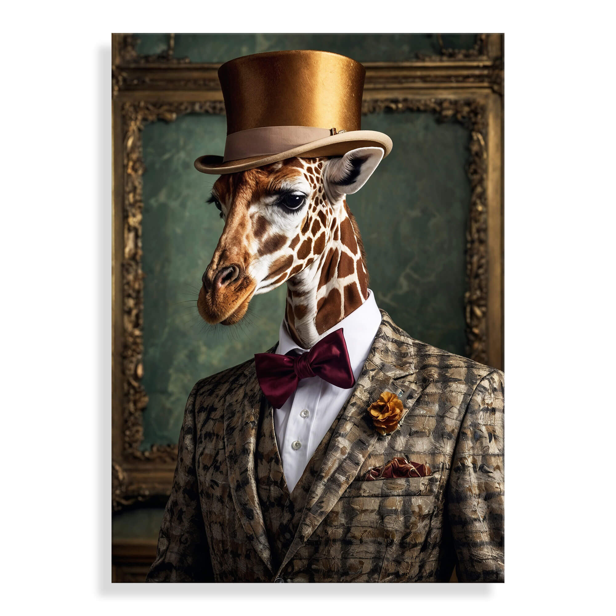 ADM – Acryldruck „Giraffe Noblesse Parade“