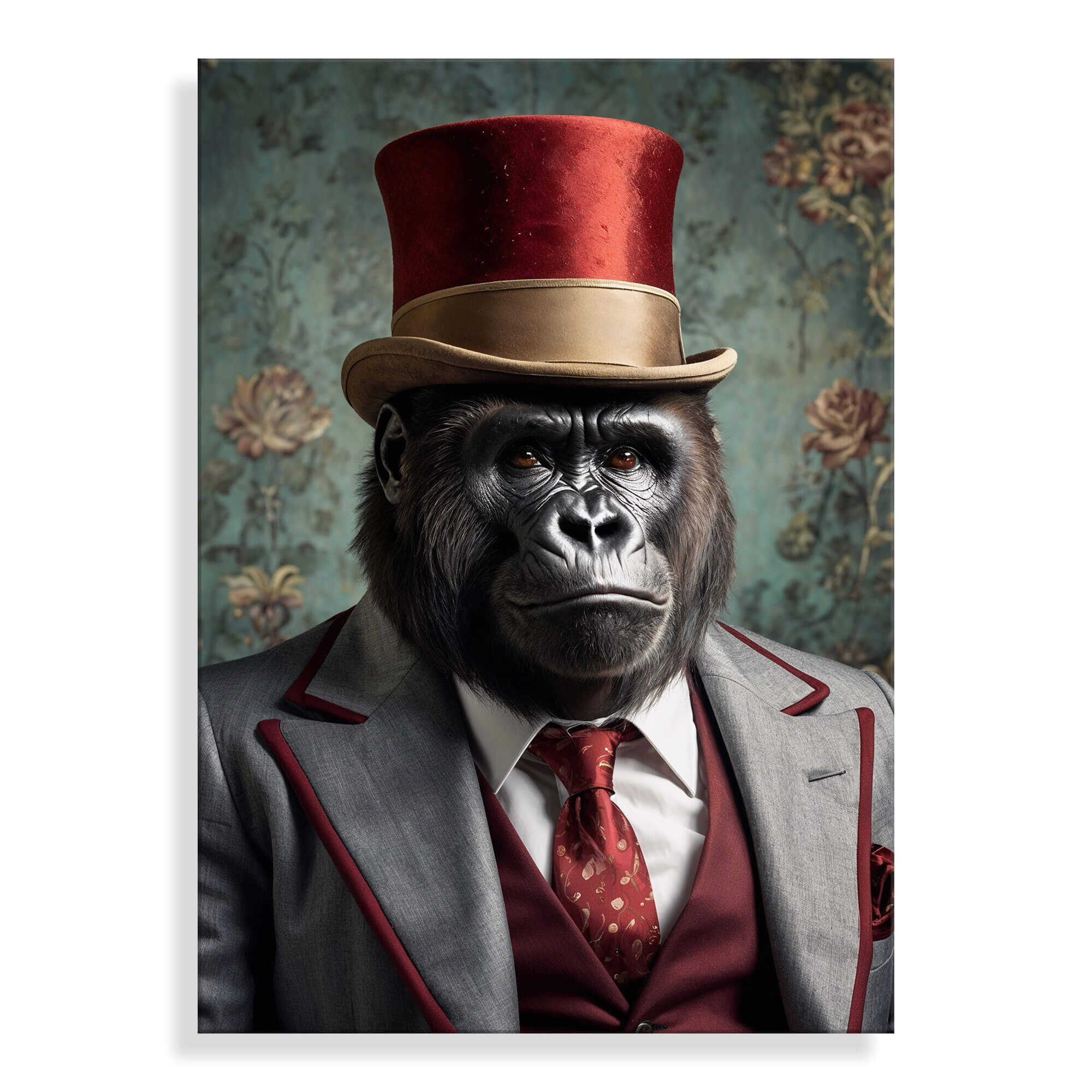 ADM – Acryldruck „Gorilla Noblesse Parade“