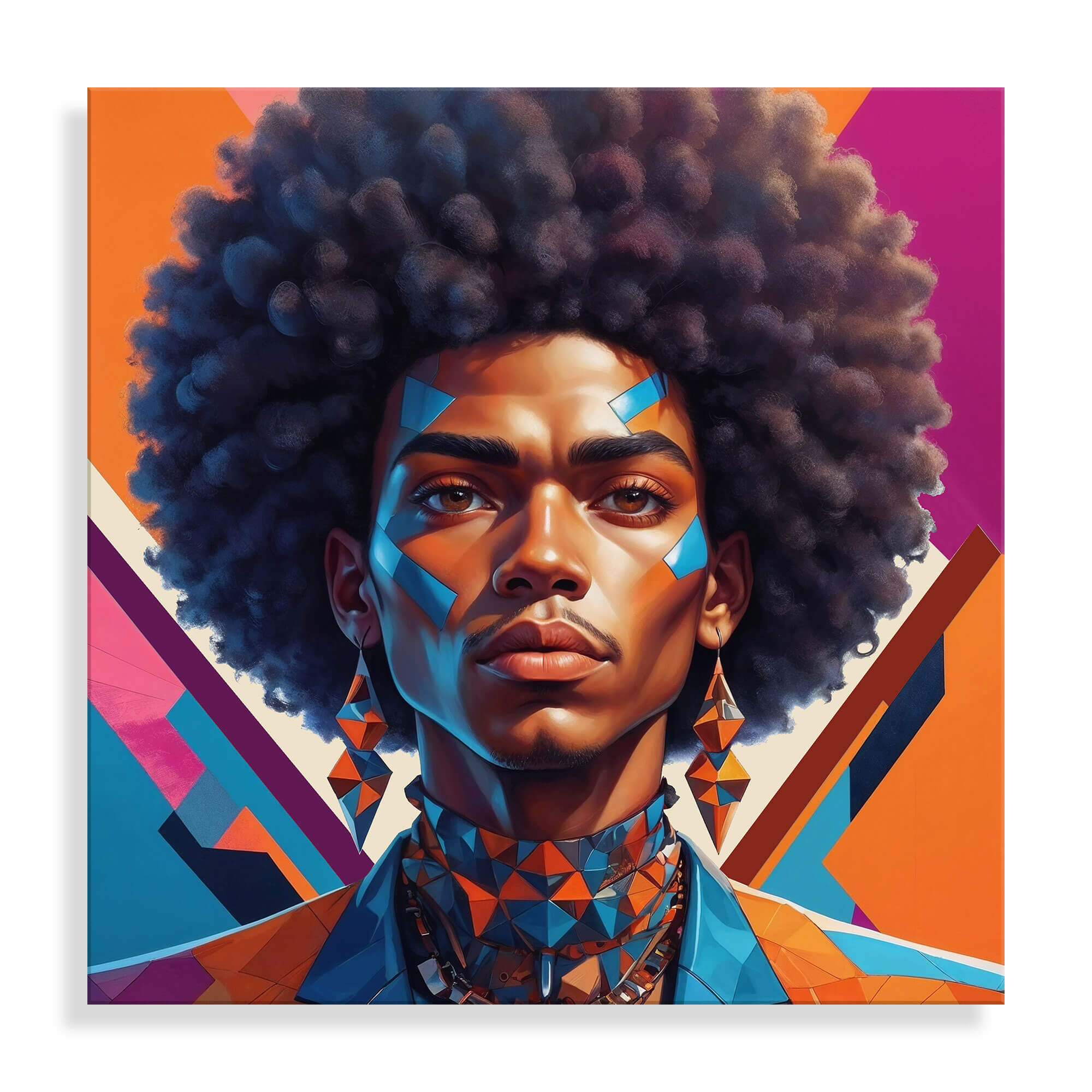 ADM – Acryldruck „Afro Punk Boy“