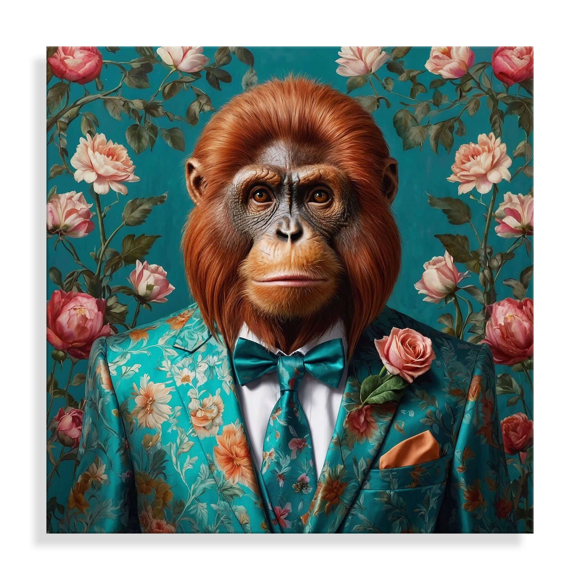 ADM – Acryldruck „Orango Flowers Parade“