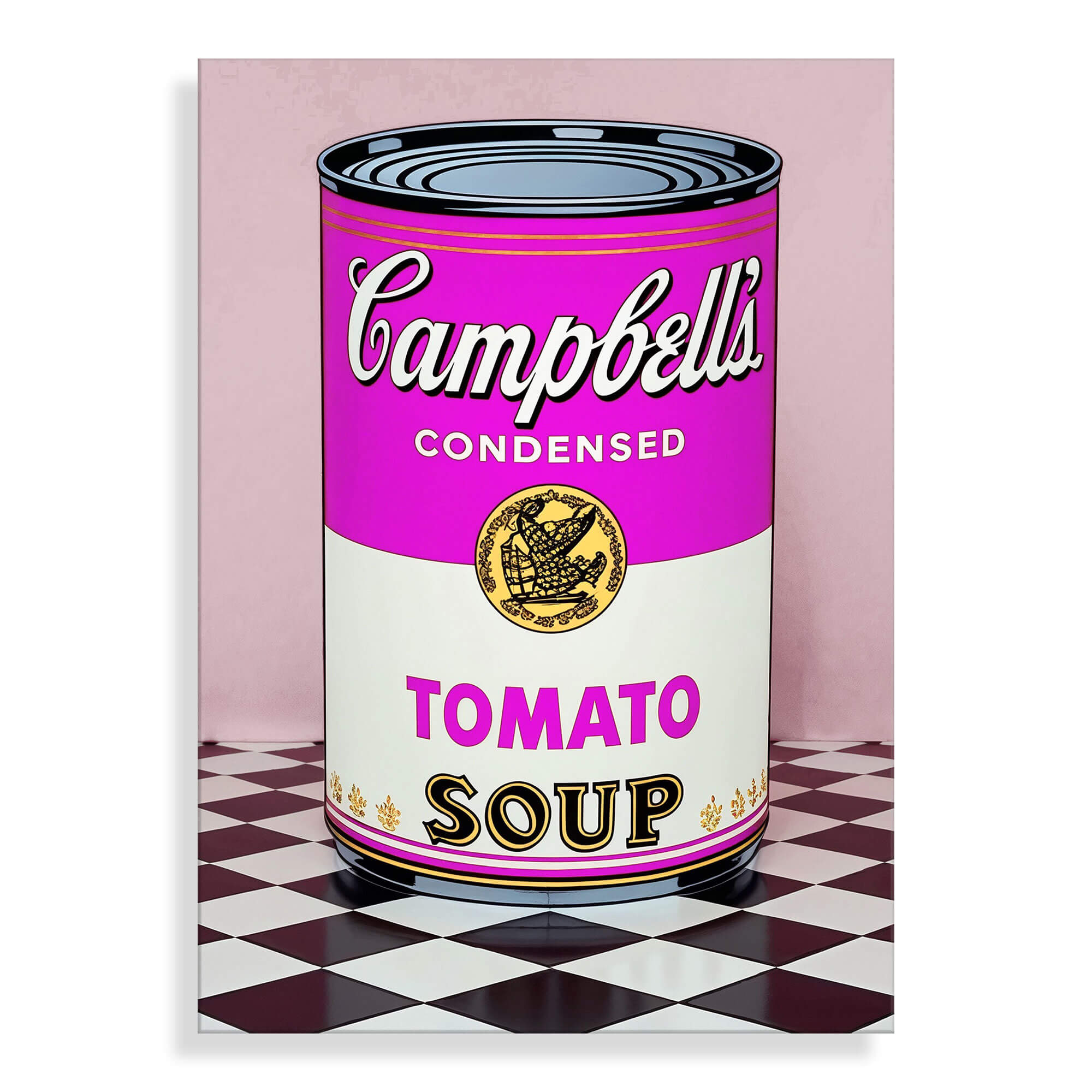 ADM - Acryldruck „Rosa Suppendose“