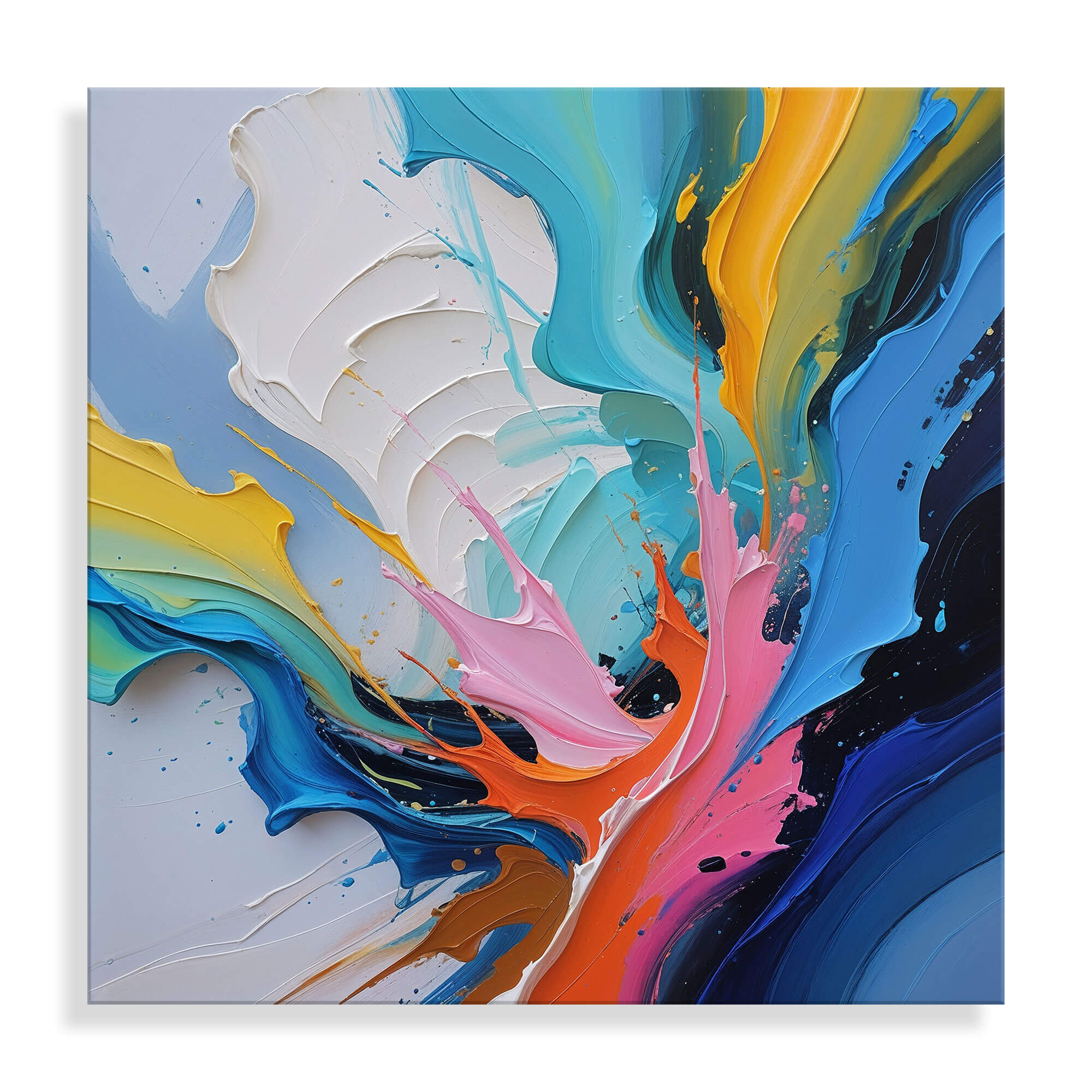 ADM - Acrylglasbild „Oblique Flow“