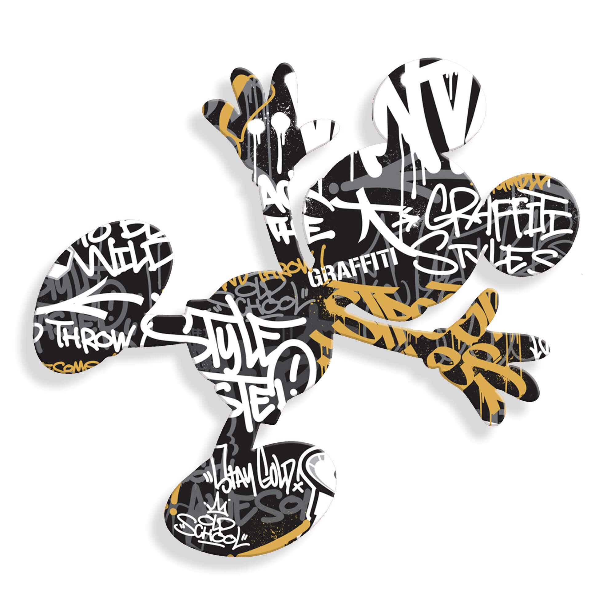 ADM - Acryldruck „Splat on Graffiti 2“