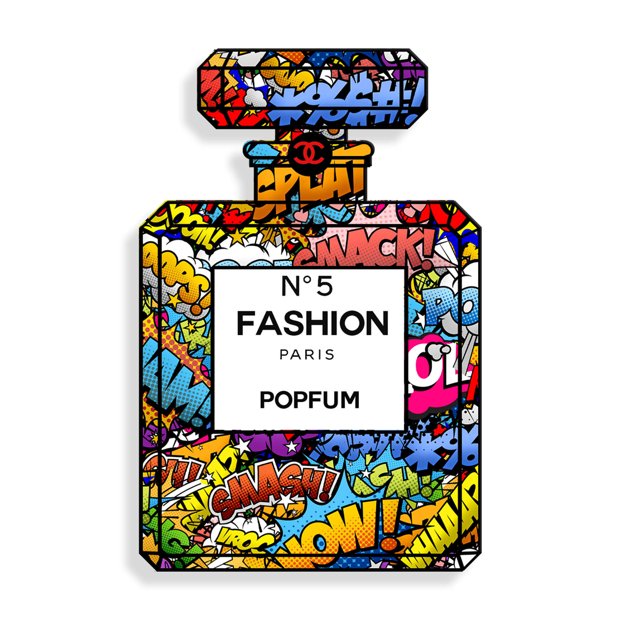 ADM – Acryldruck „Popfum Parfümflasche“