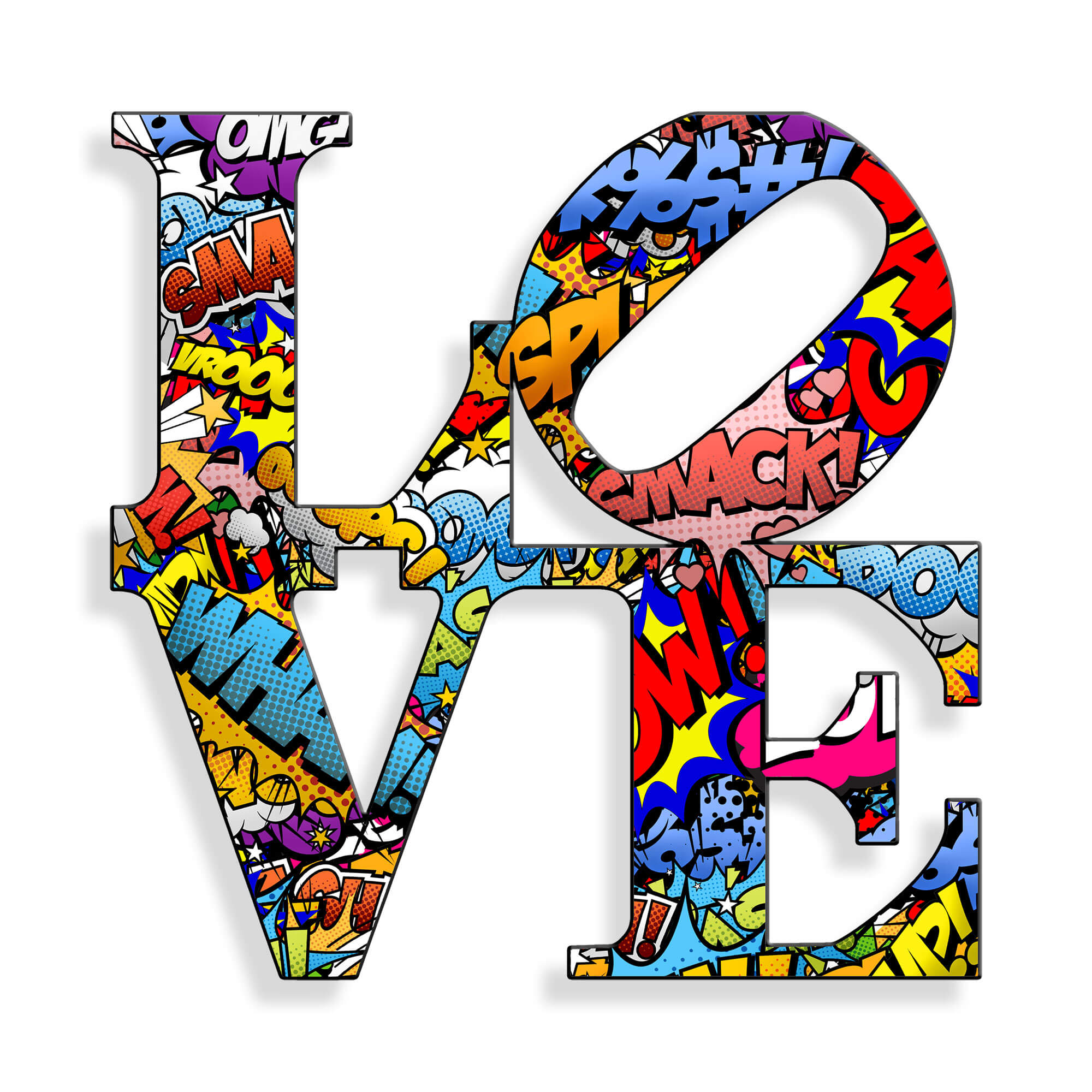 ADM – Acryldruck „Pop Love“