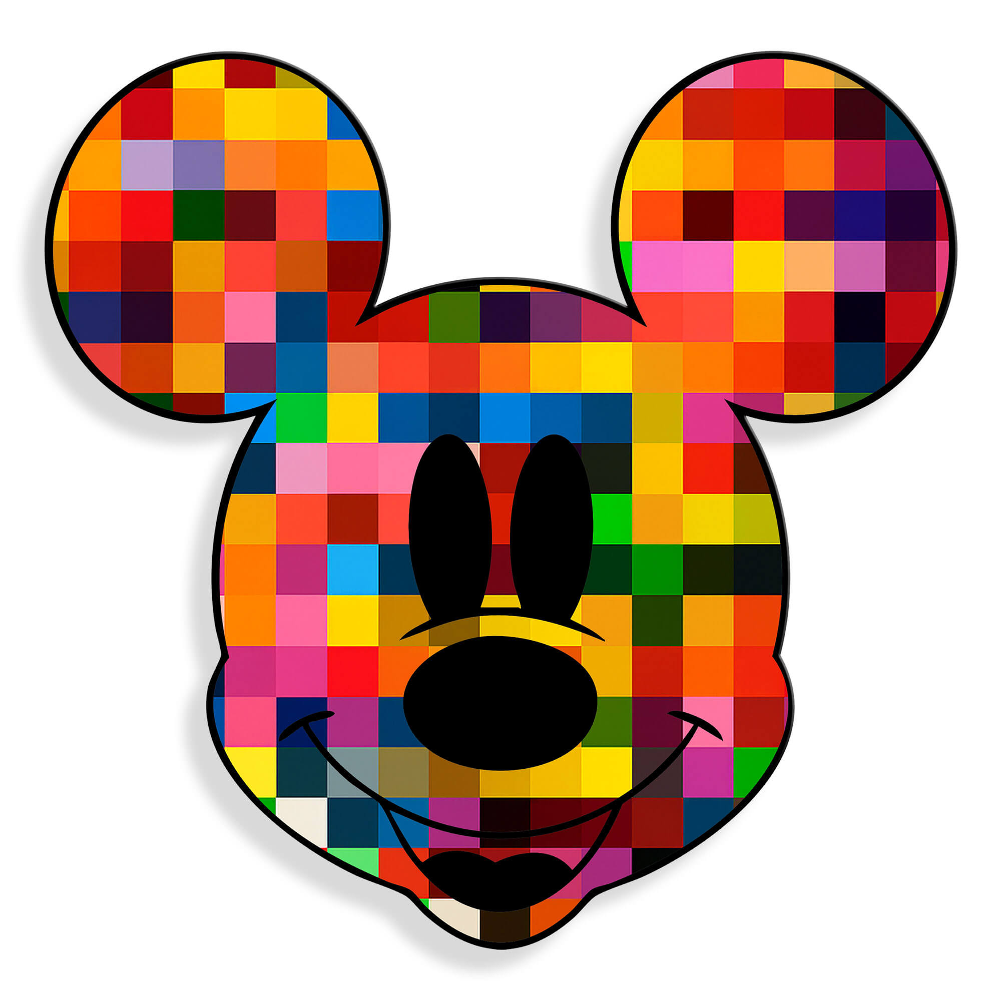 ADM – Acrylglasdruck „Quadrimouse“