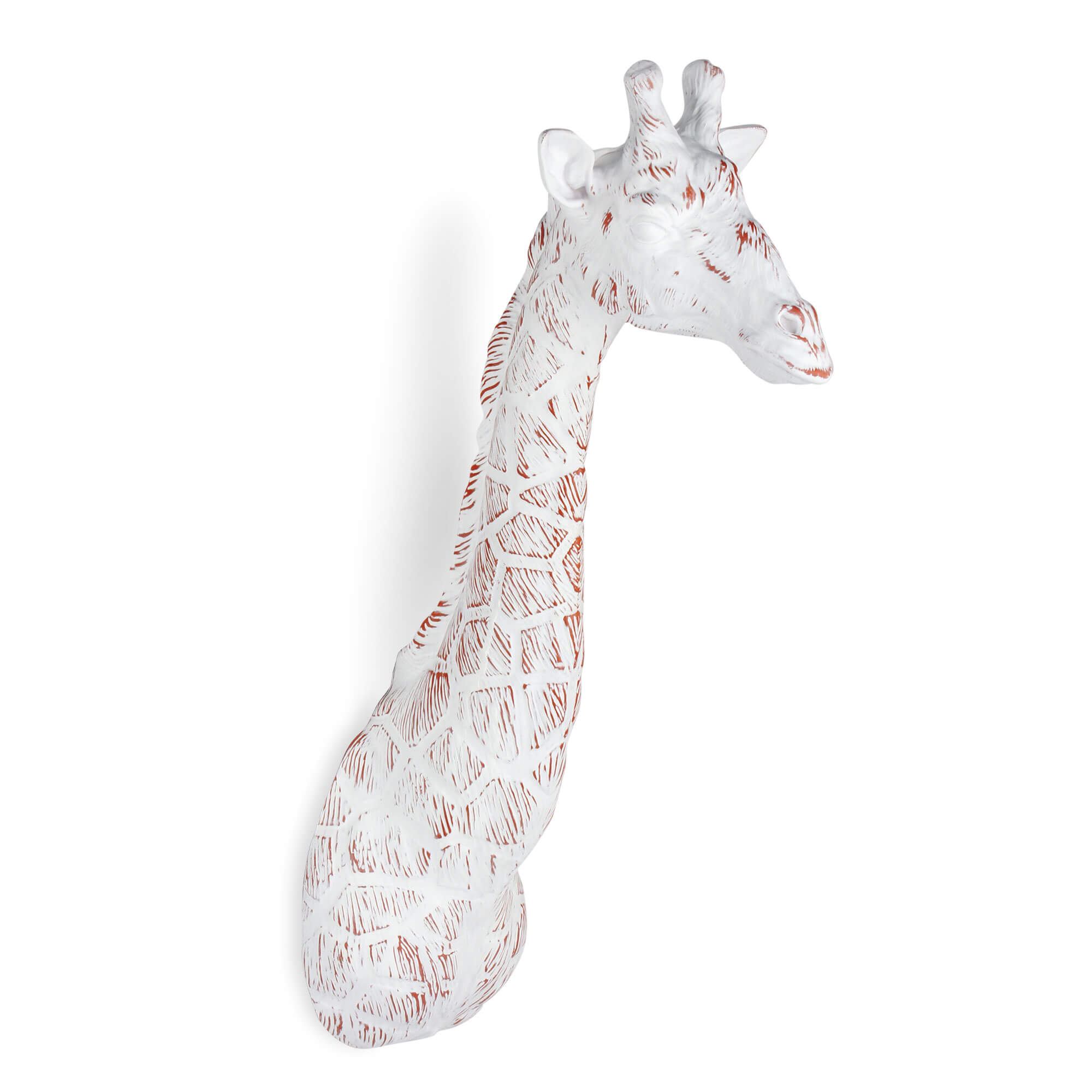 ADM - Scultura in resina 'Testa di giraffa'