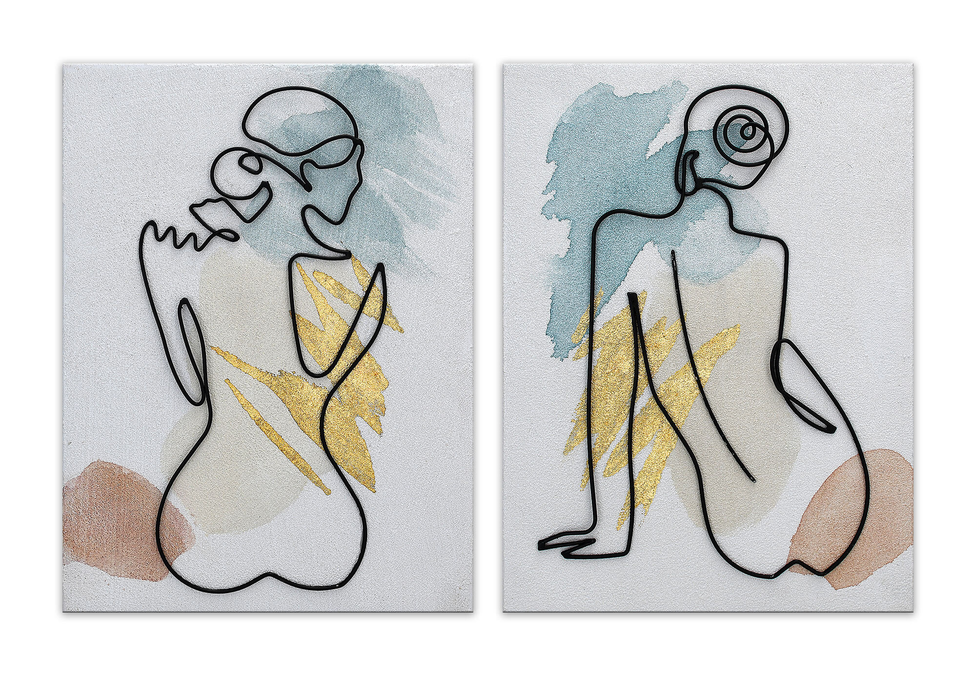 ADM - Tableau « Couple de femmes nues »