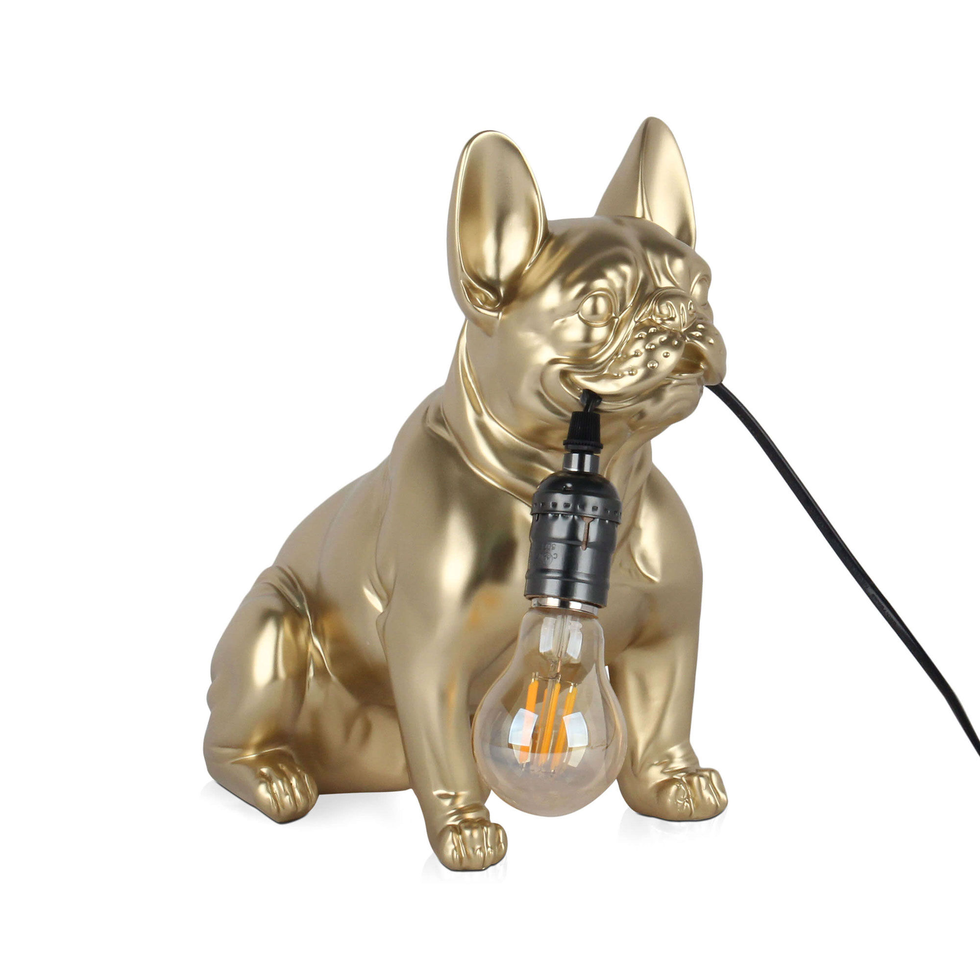 ADM – Lampe „Sitzende Französische Bulldogge“ – Klein