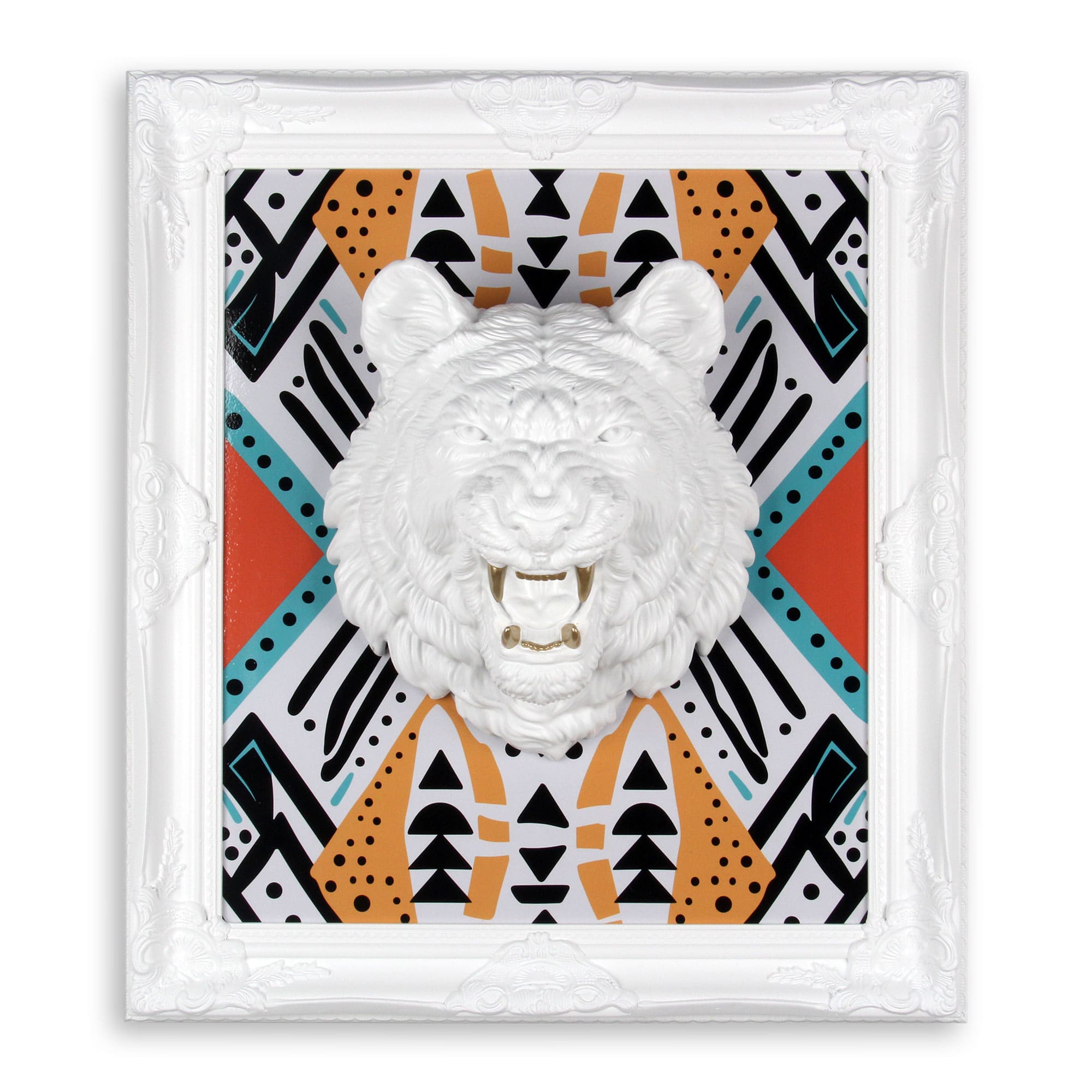 ADM - Sculpture « Tête de tigre »