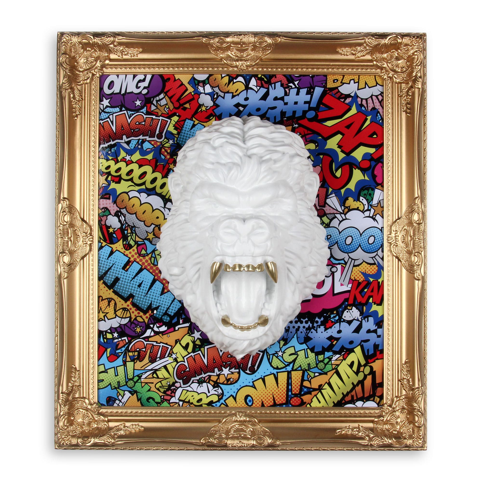 ADM - Sculpture « Tête de gorille »